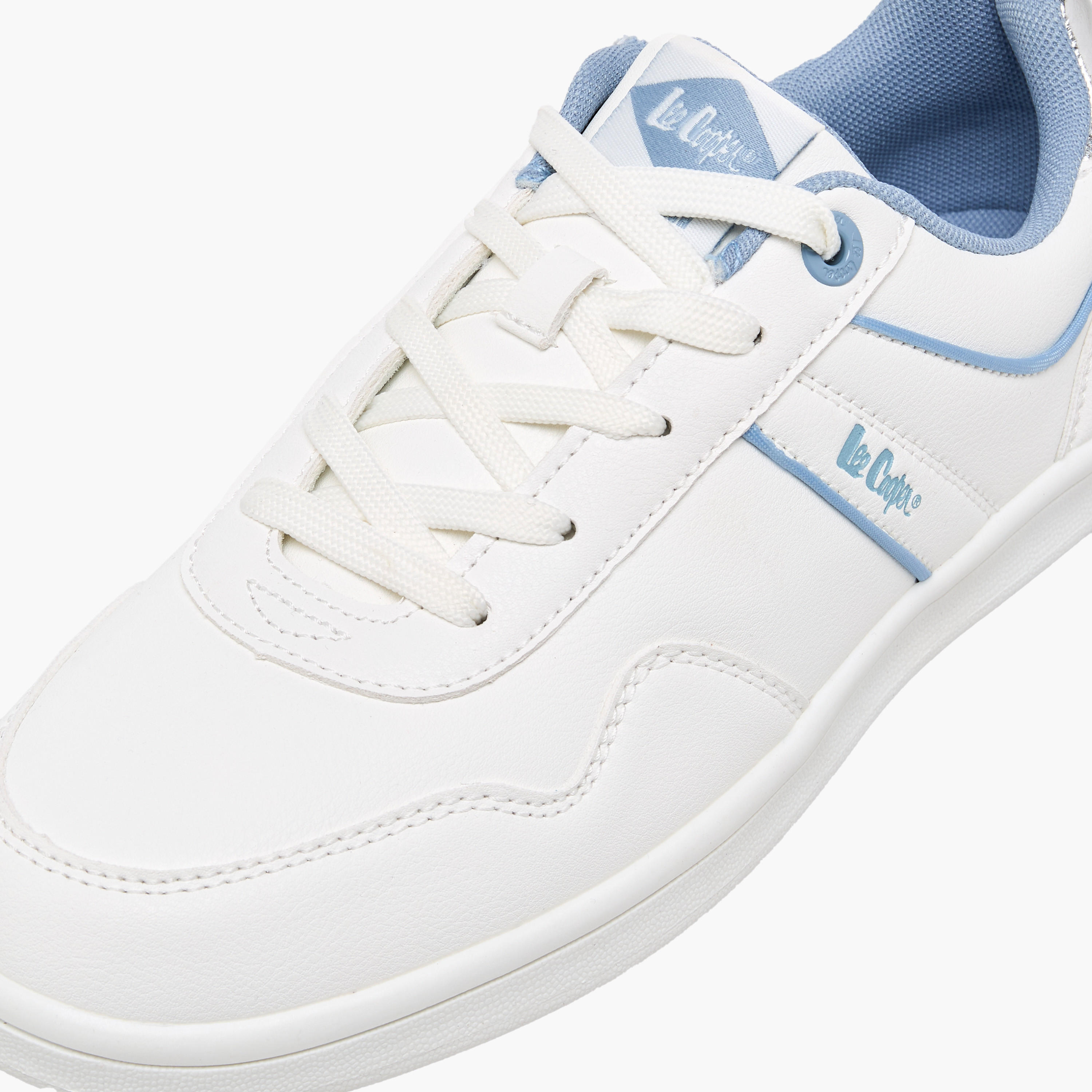 Lee Cooper Girls Lace-Up Ankle Sneakers-girls-shoes-sneakers-image-6
