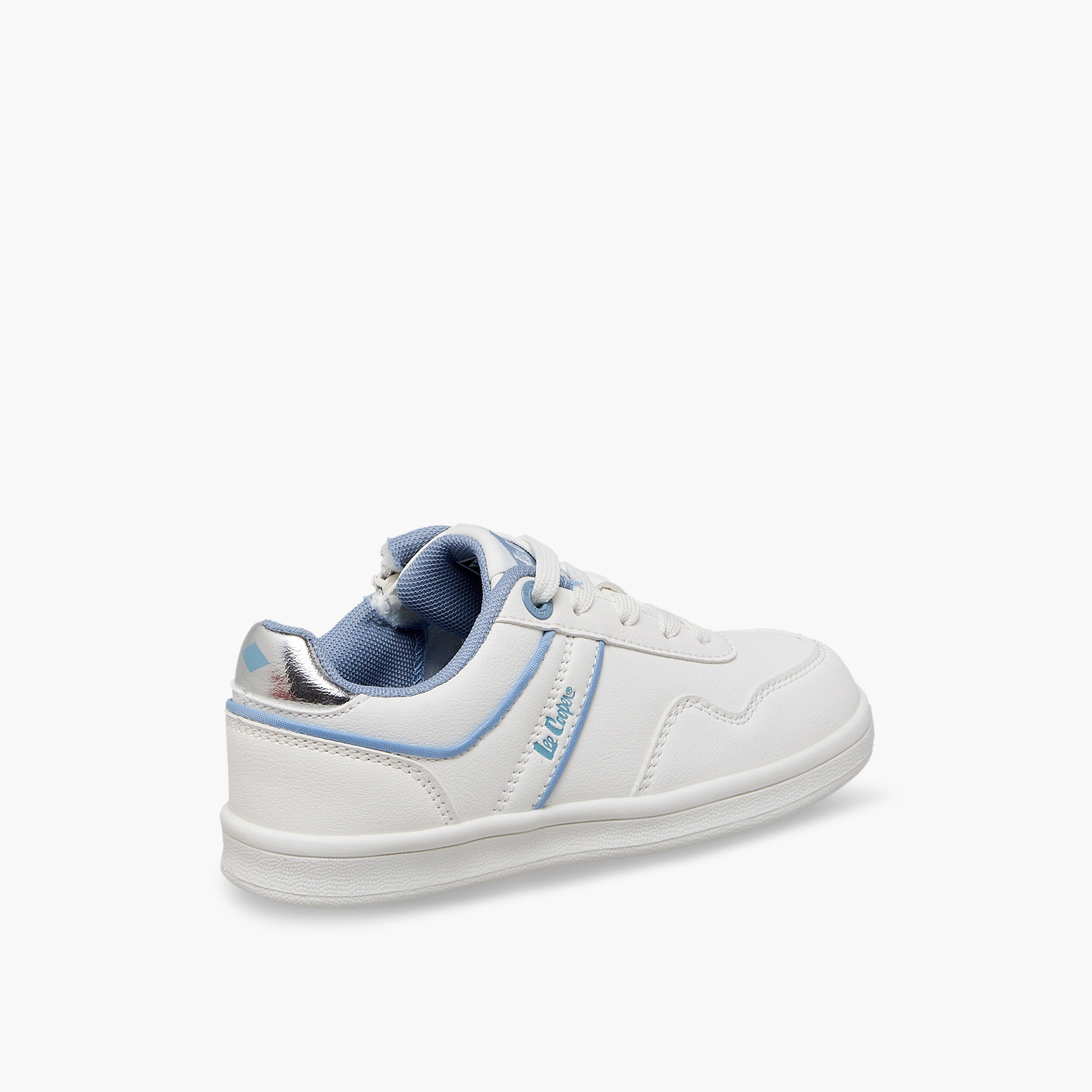 Lee Cooper Girls Panelled Lace-Up Ankle Sneakers-girls-shoes-sneakers-image-6