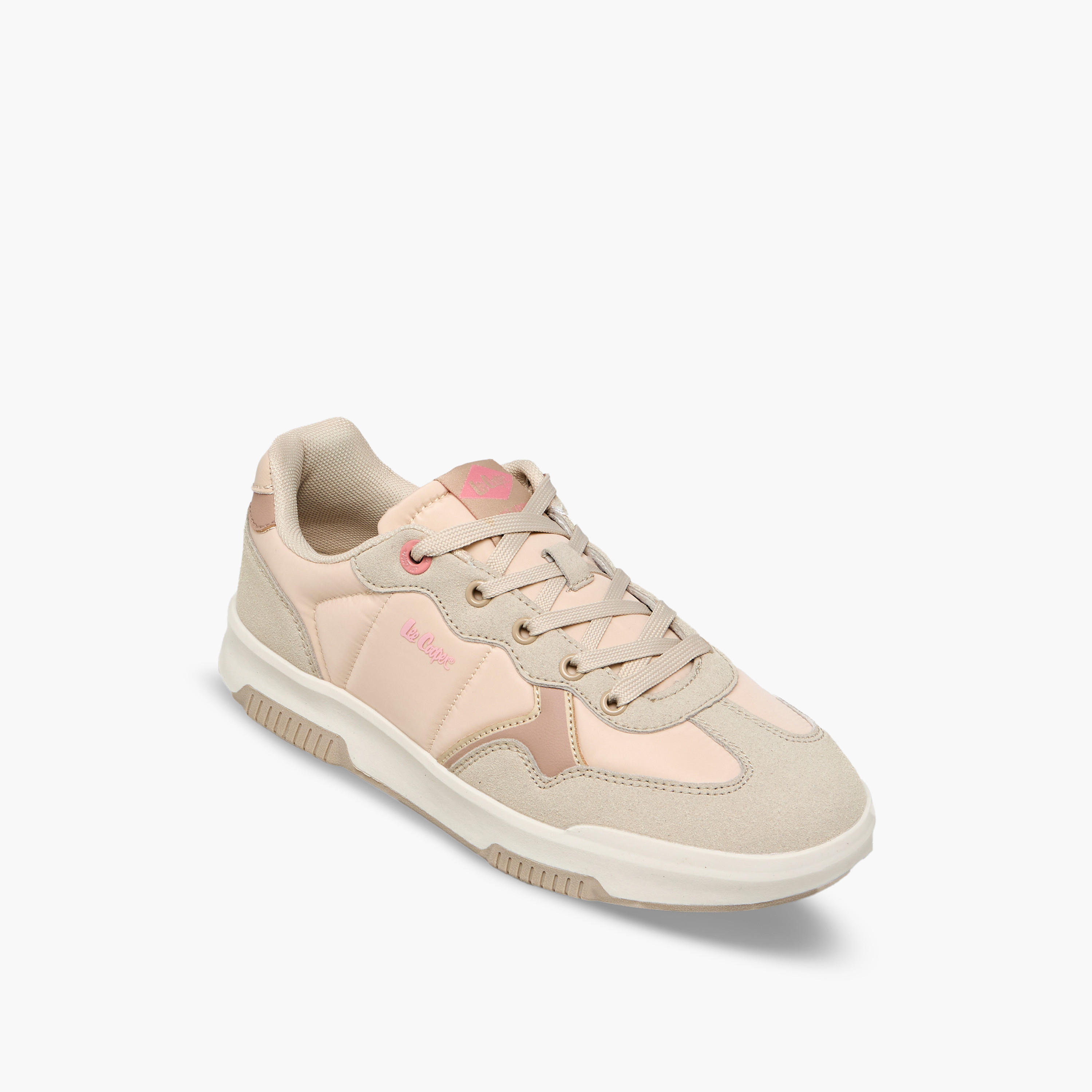 Lee Cooper Girls Lace-Up Ankle Sneakers-girls-shoes-sneakers-image-2