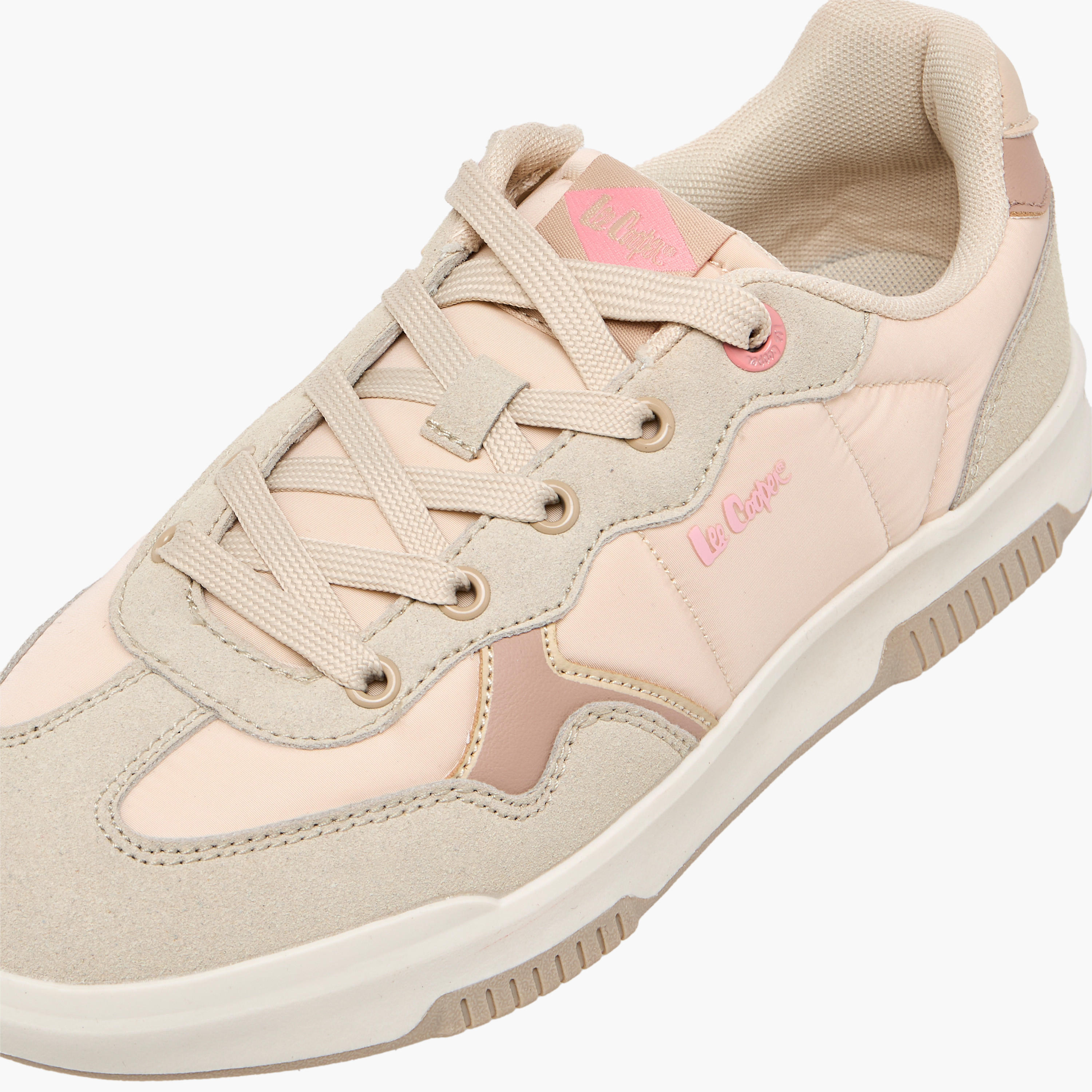 Lee Cooper Girls Lace-Up Ankle Sneakers-girls-shoes-sneakers-image-7