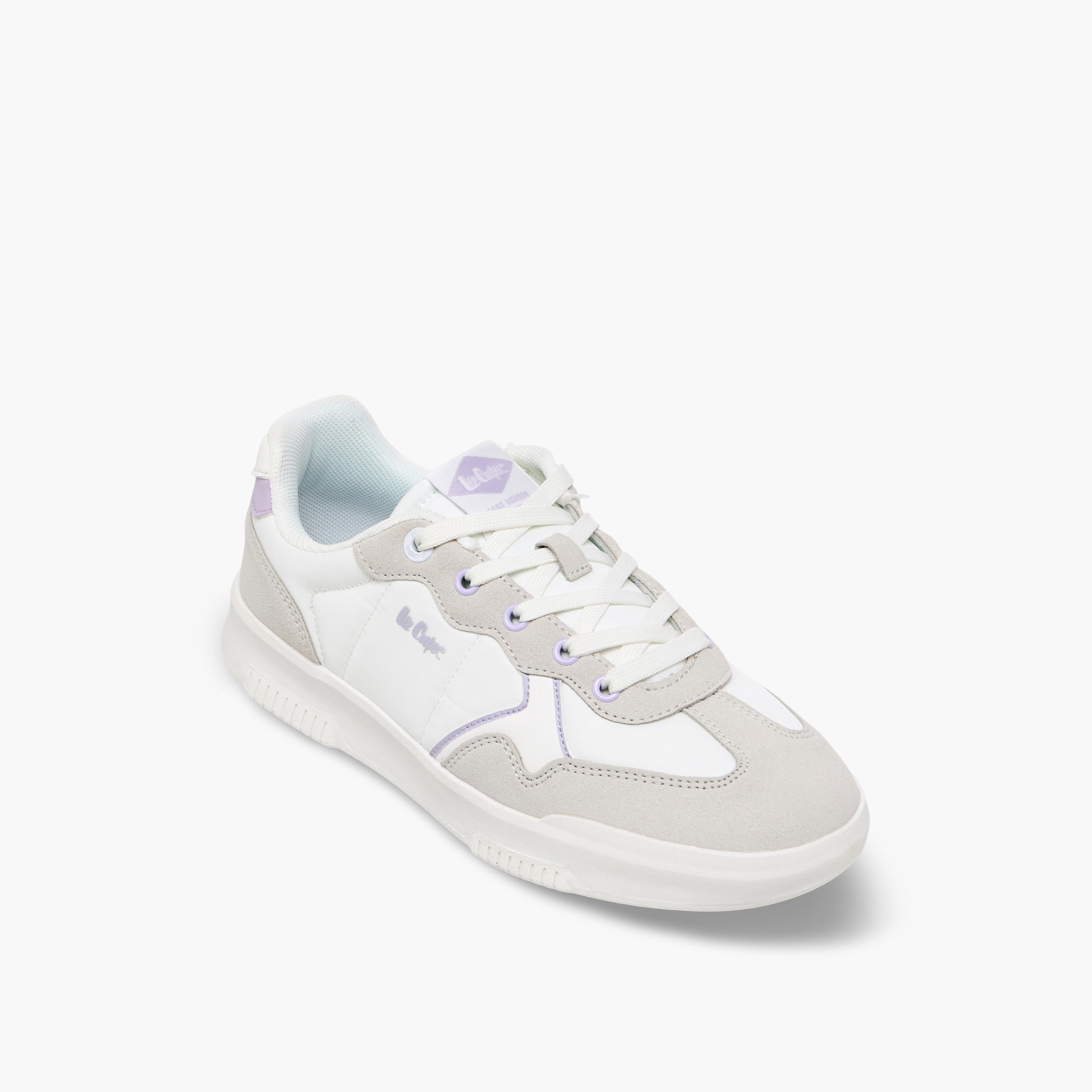 Lee Cooper Girls Lace-Up Ankle Sneakers-girls-shoes-sneakers-image-2