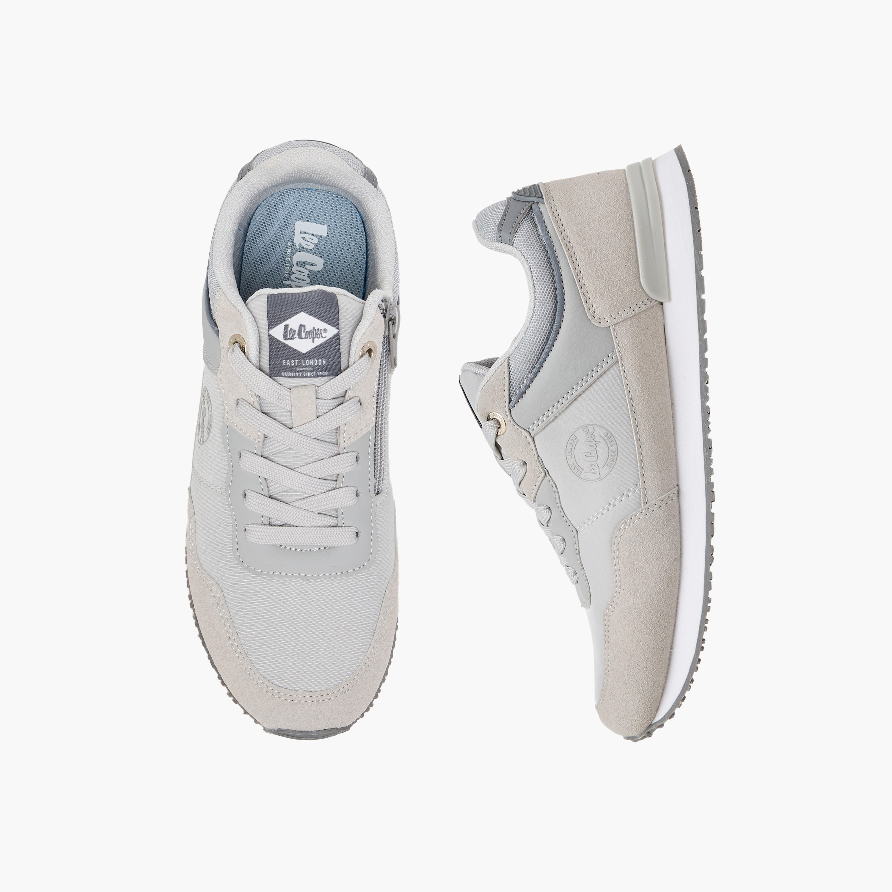 Lee Cooper Boys Lace-Up Ankle Sneakers-boys-shoes-sneakers-image-1