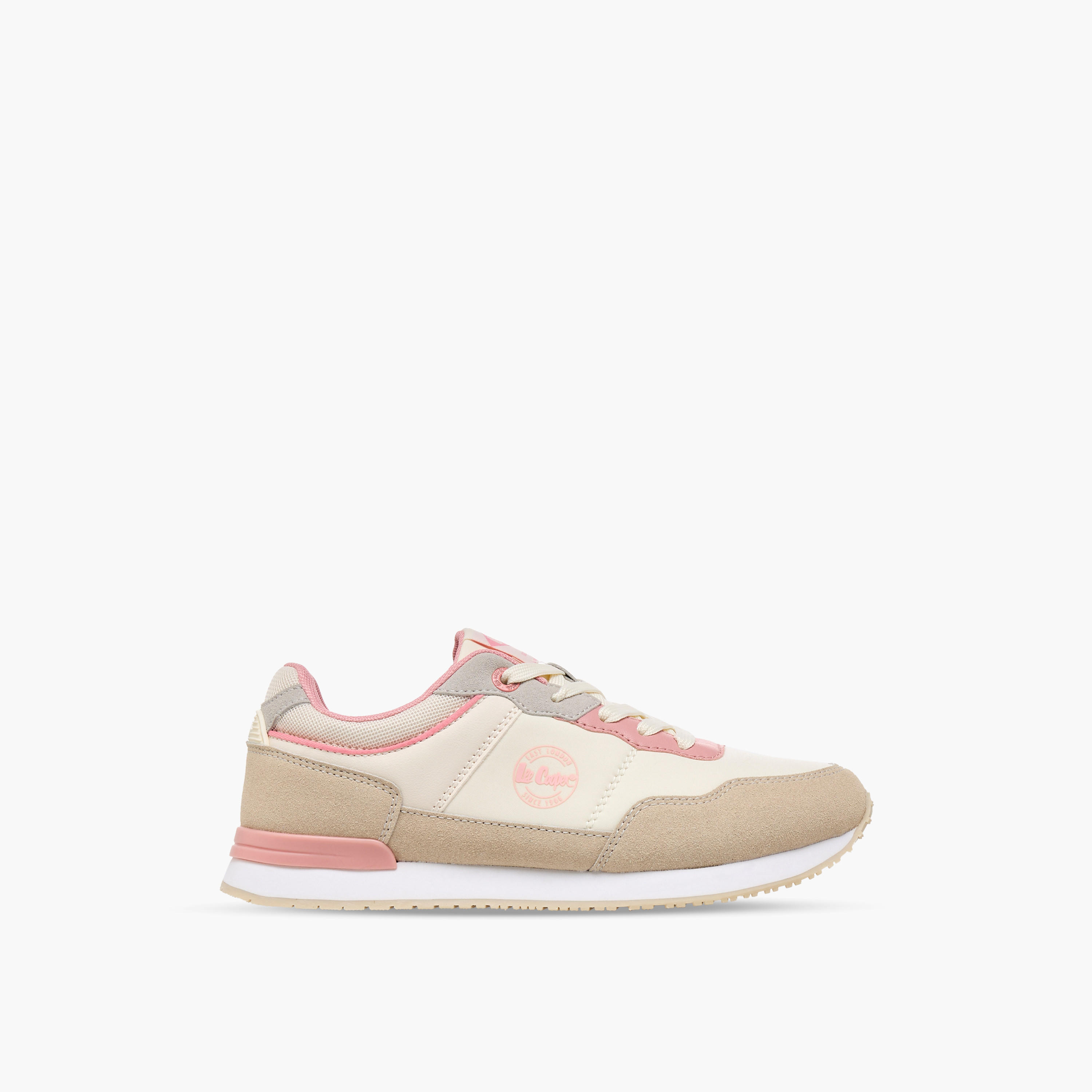 Lee Cooper Girls Lace-Up Ankle Sneakers-girls-shoes-sneakers-image-3