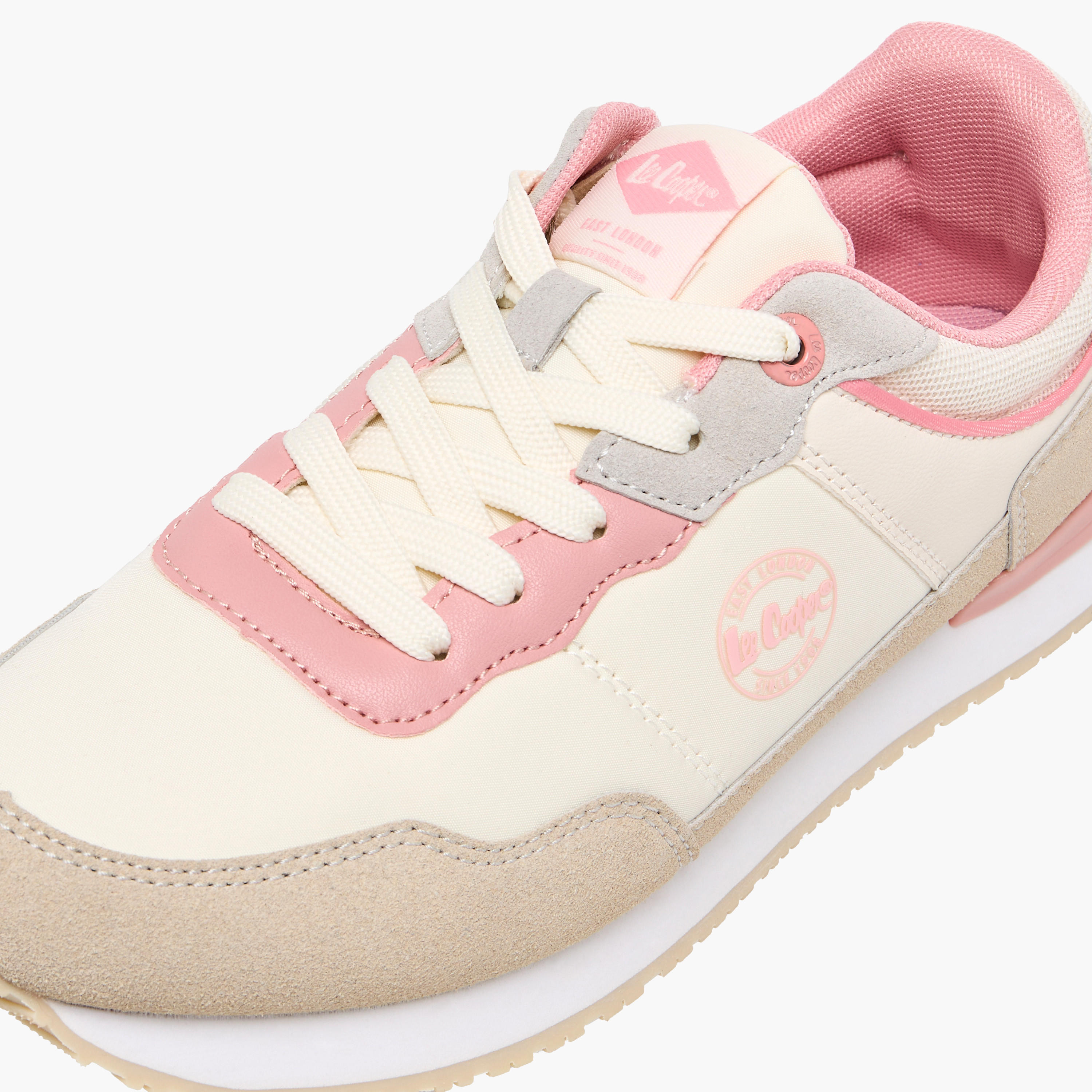 Lee Cooper Girls Lace-Up Ankle Sneakers-girls-shoes-sneakers-image-7
