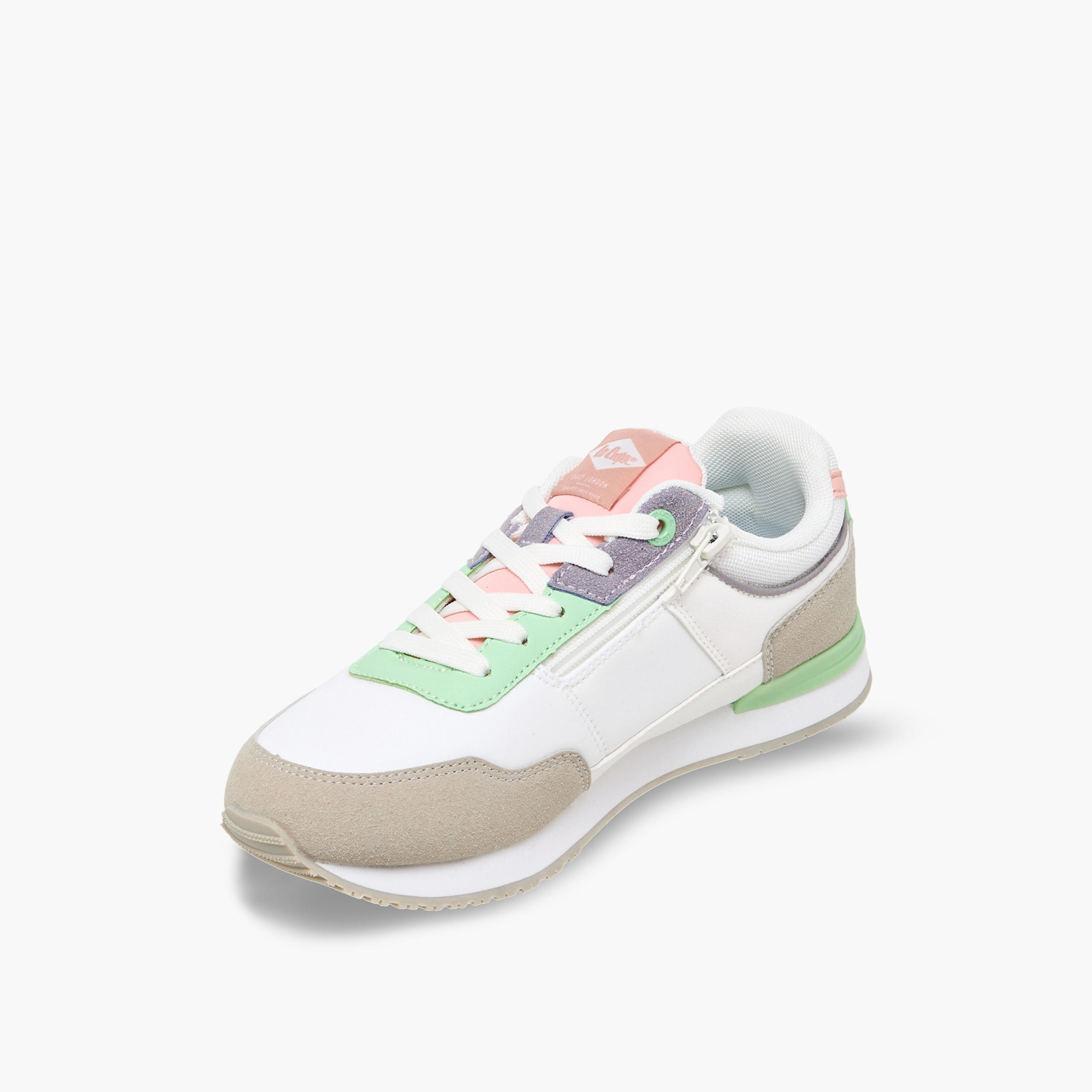Lee Cooper Girls Lace-Up Ankle Sneakers-girls-shoes-sneakers-image-4