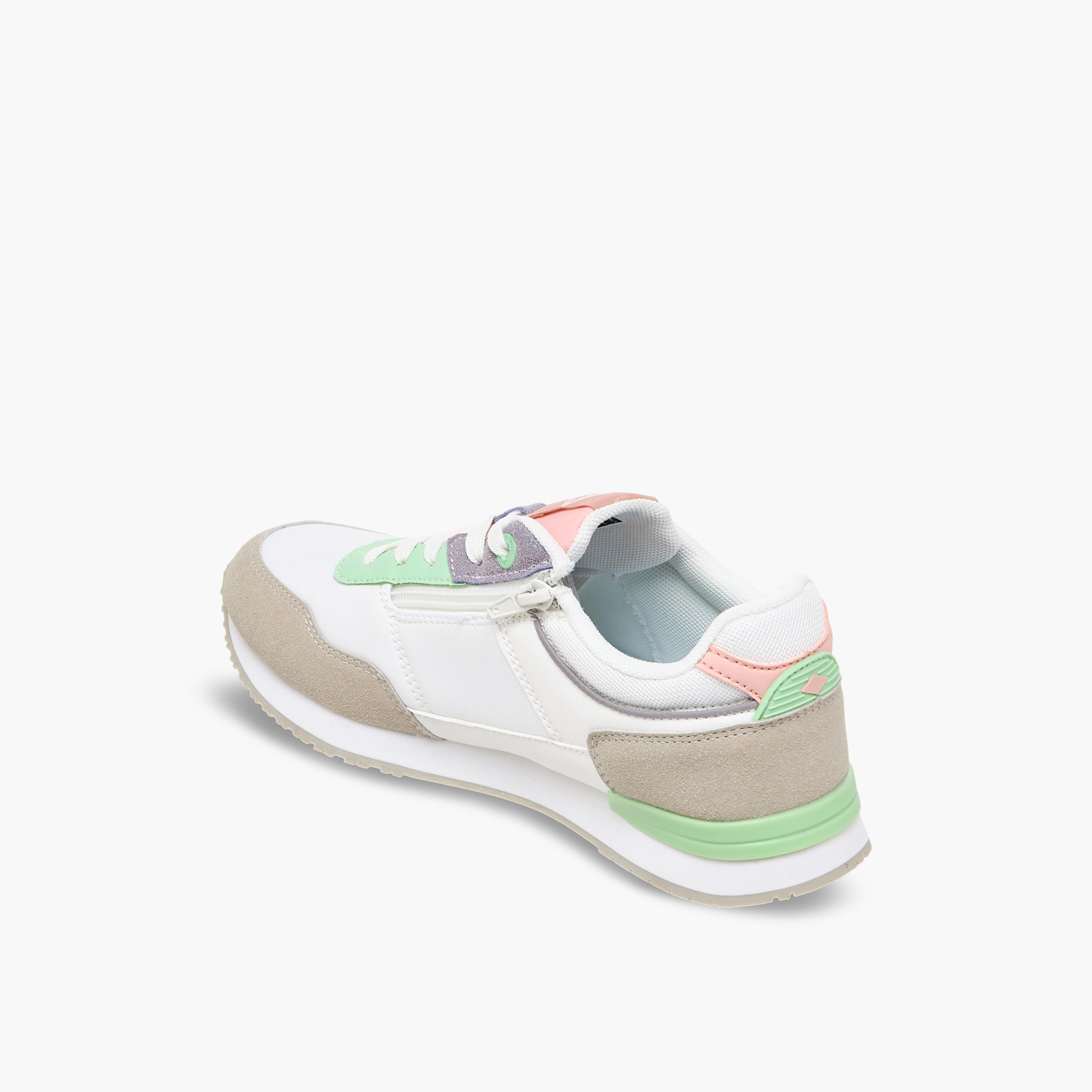 Lee Cooper Girls Lace-Up Ankle Sneakers-girls-shoes-sneakers-image-5