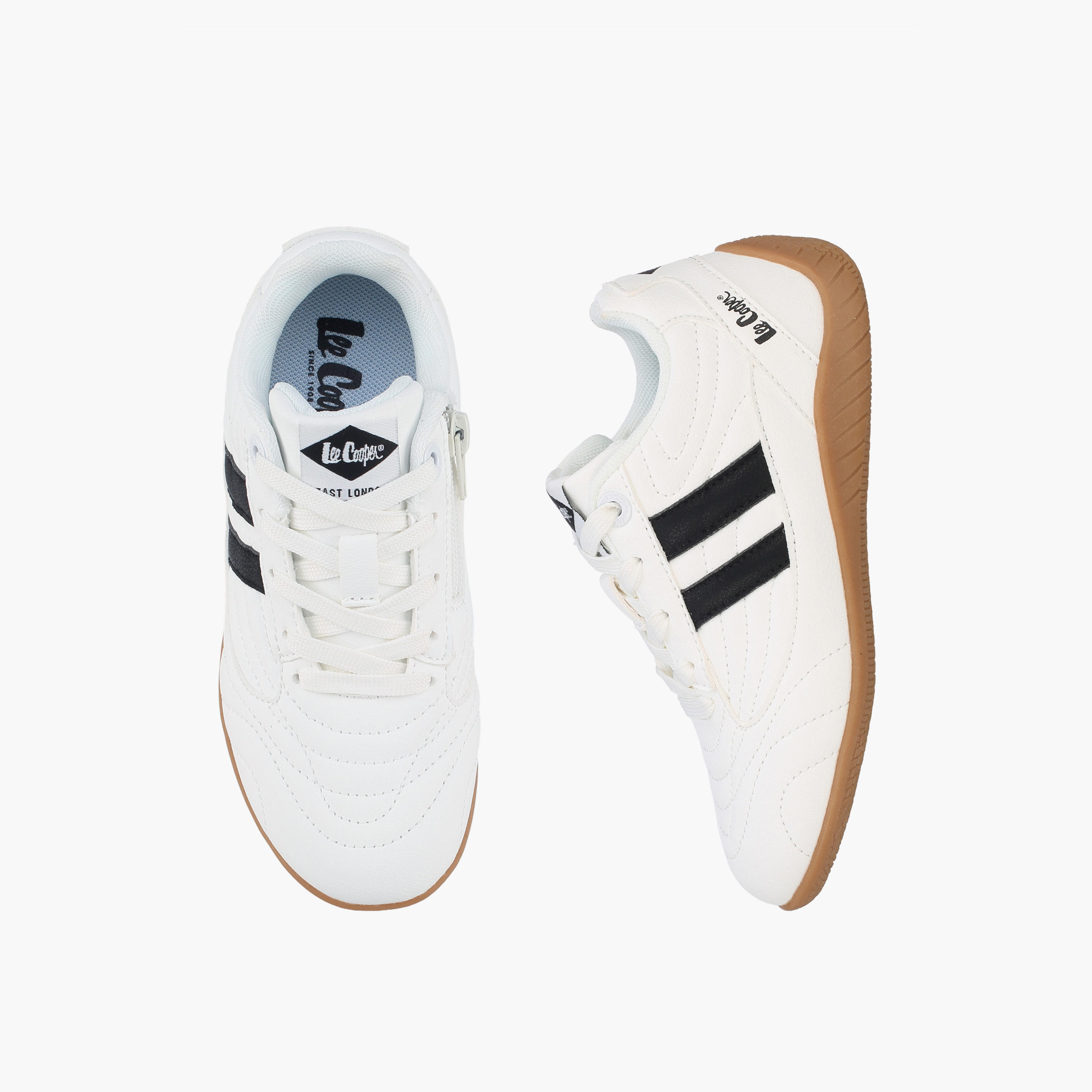 Lee Cooper Boys Lace-Up Ankle Sneakers-boys-shoes-sneakers-image-1