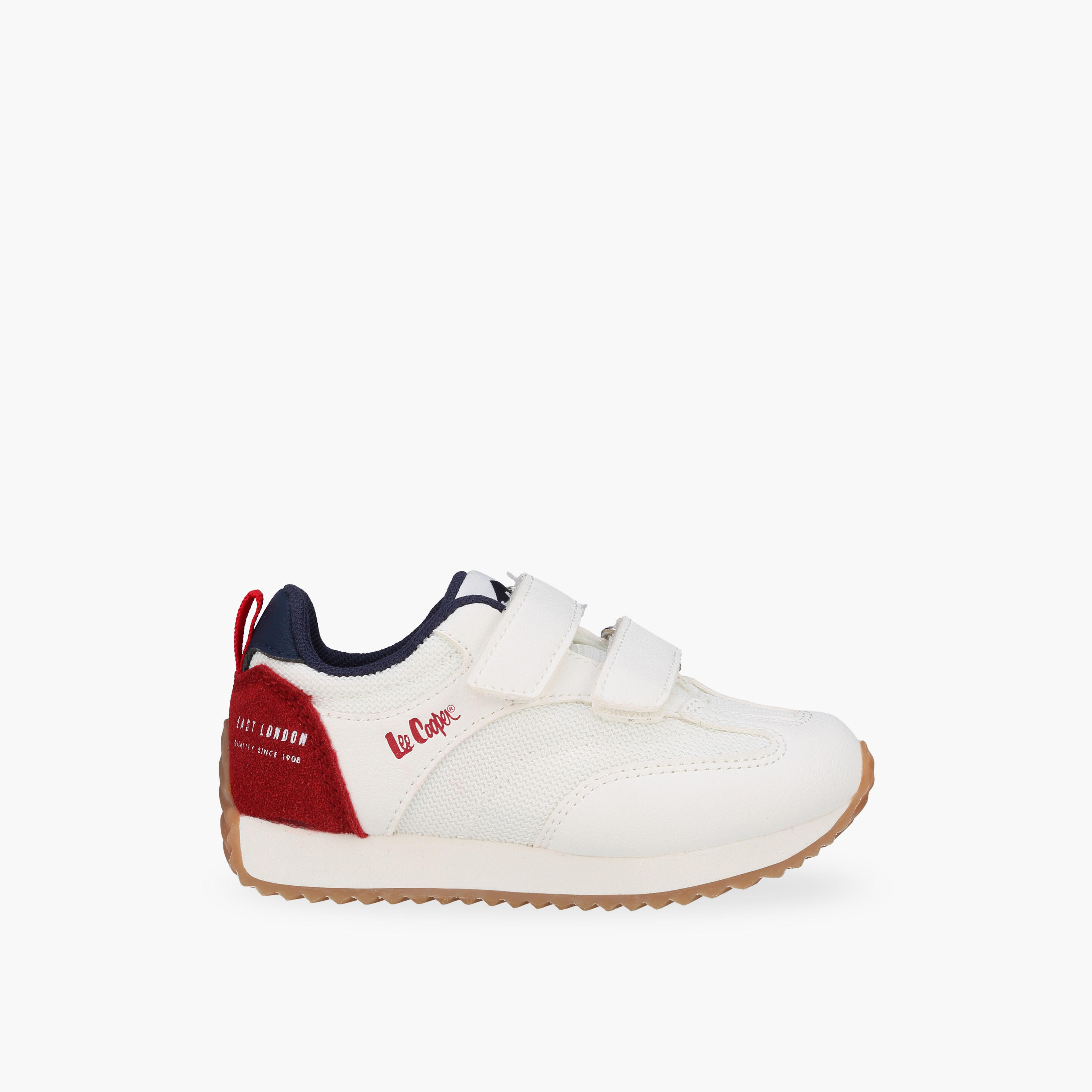 Lee Cooper Girls Panelled Hook & Loop Ankle Sneakers-girls-shoes-sneakers-image-3