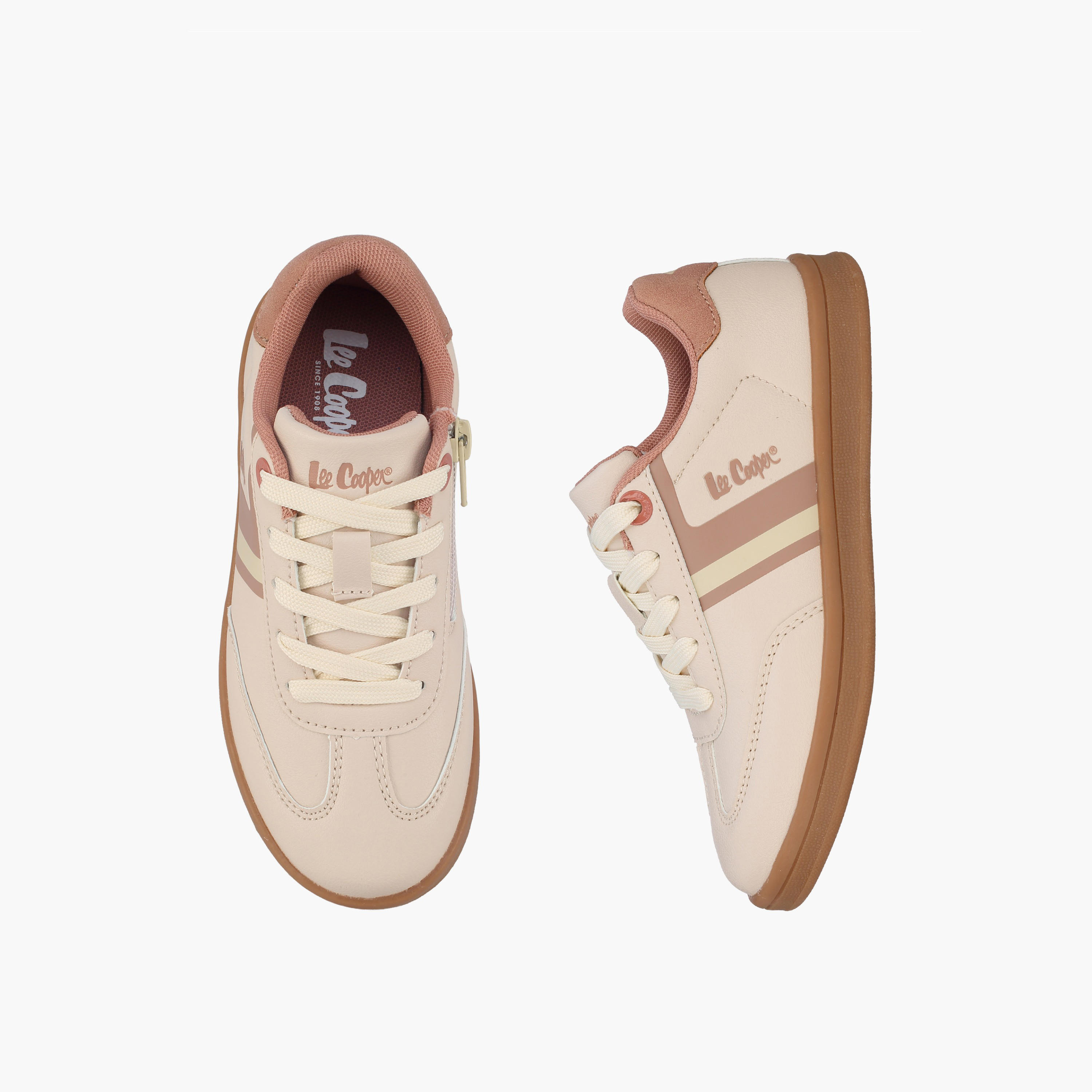 Lee Cooper Girls Zip Closure Ankle Sneakers-girls-shoes-sneakers-image-1