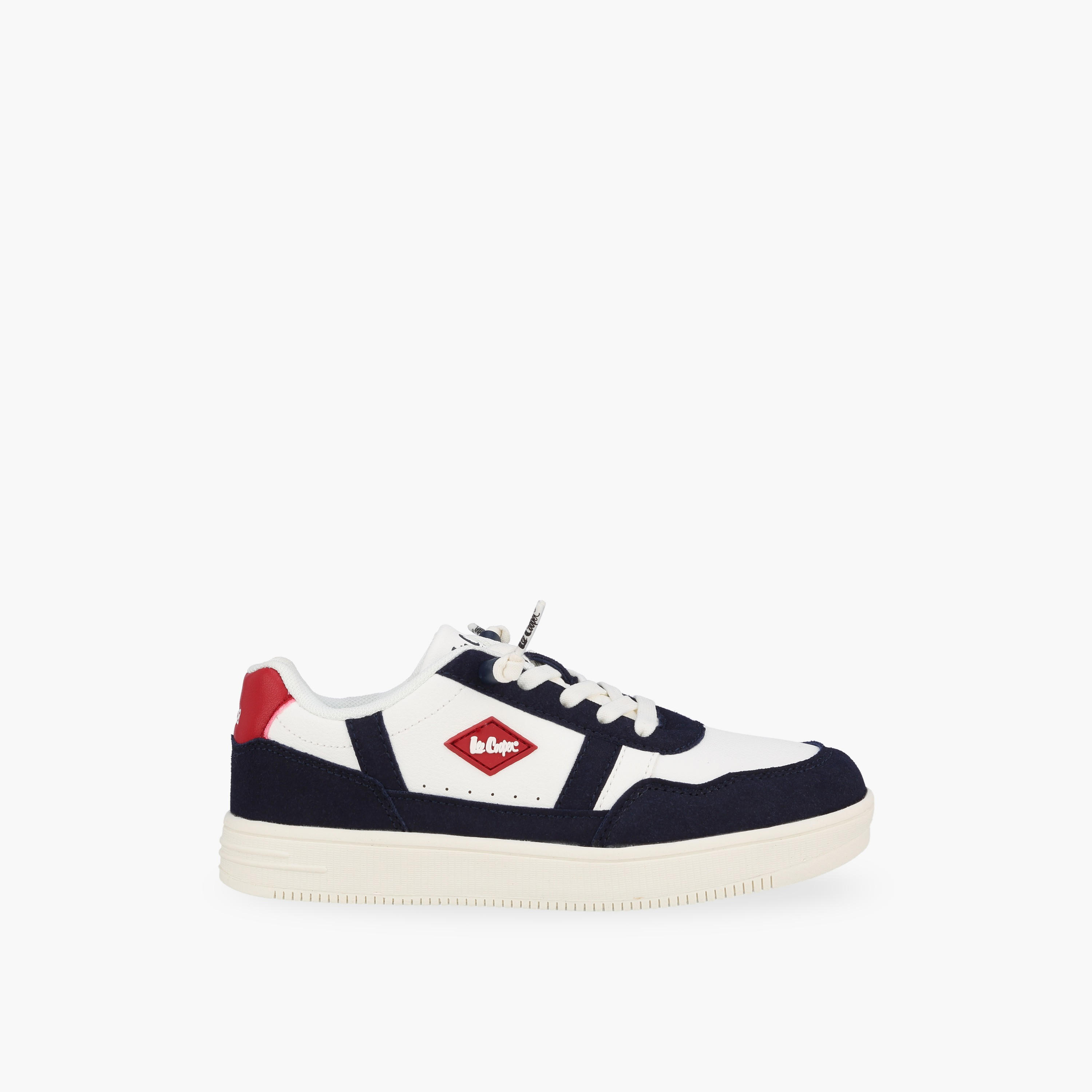 Lee Cooper Boys Panelled Lace-Up Sneakers-boys-shoes-sneakers-image-3