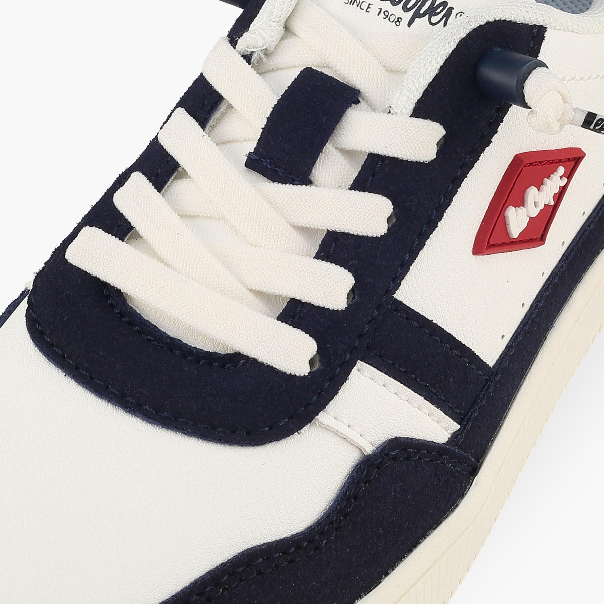 Lee Cooper Boys Panelled Lace-Up Sneakers-boys-shoes-sneakers-image-4
