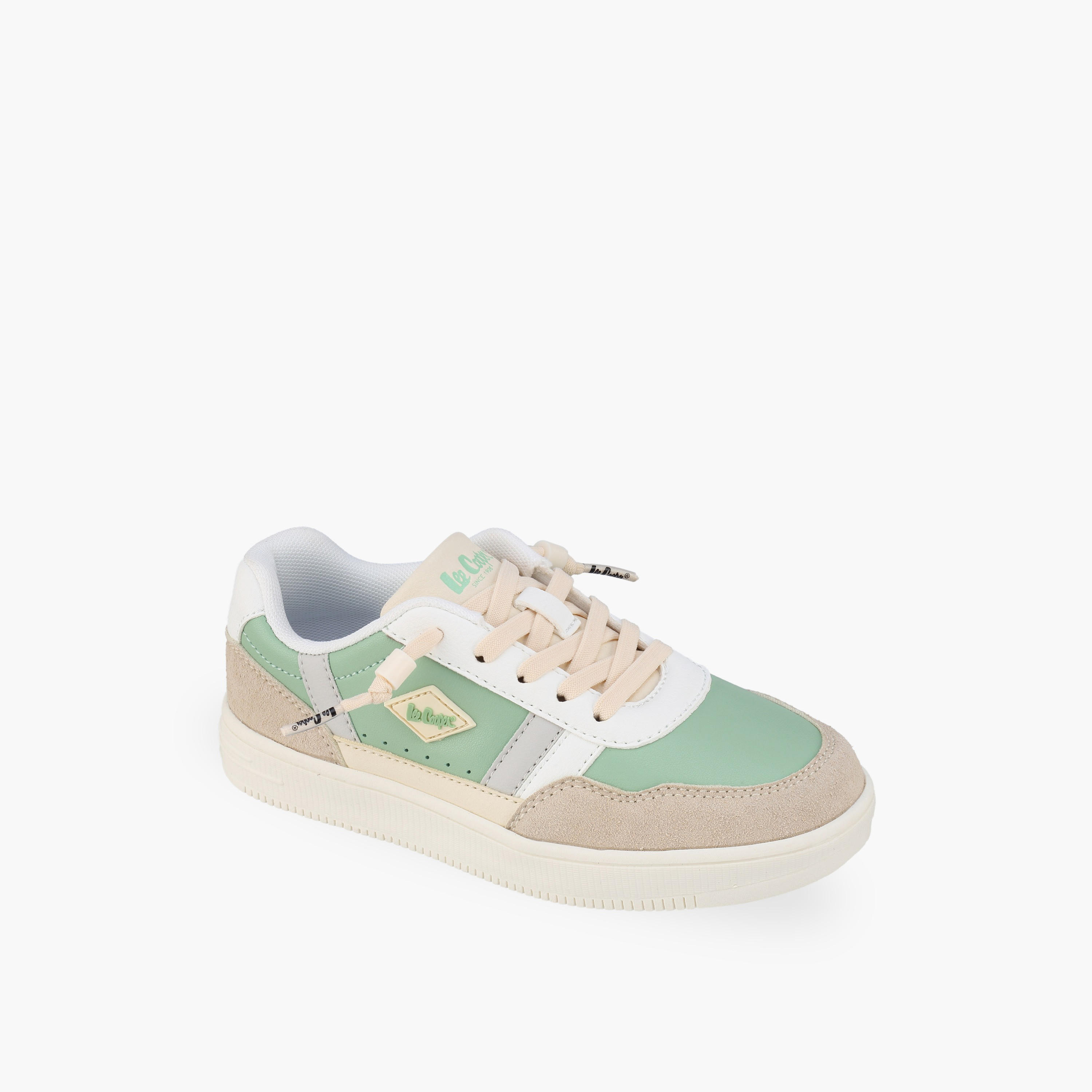 Lee Cooper Girls Lace-Up Ankle Sneakers-girls-shoes-sneakers-image-2