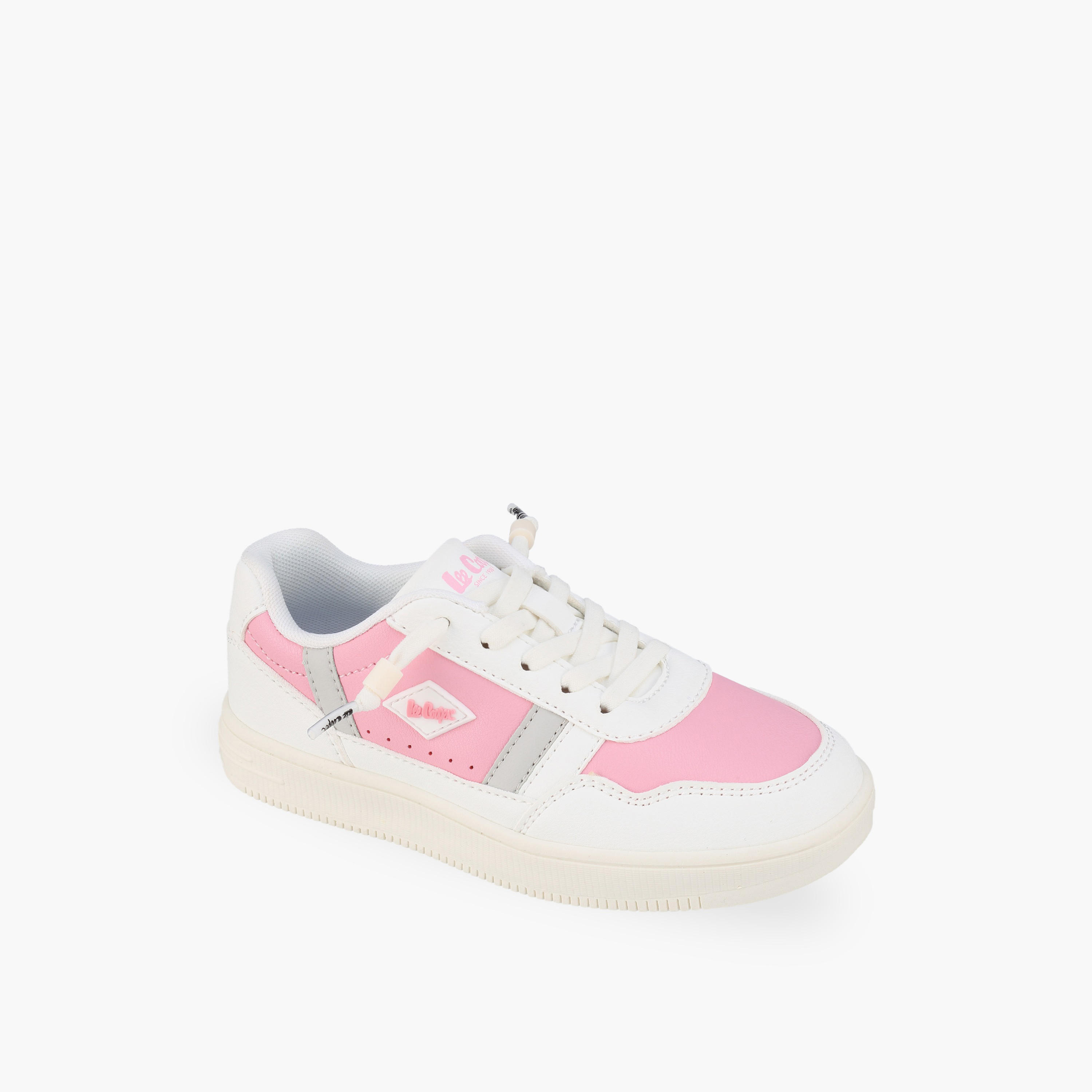 Lee Cooper Girls Lace-Up Ankle Sneakers-girls-shoes-sneakers-image-2