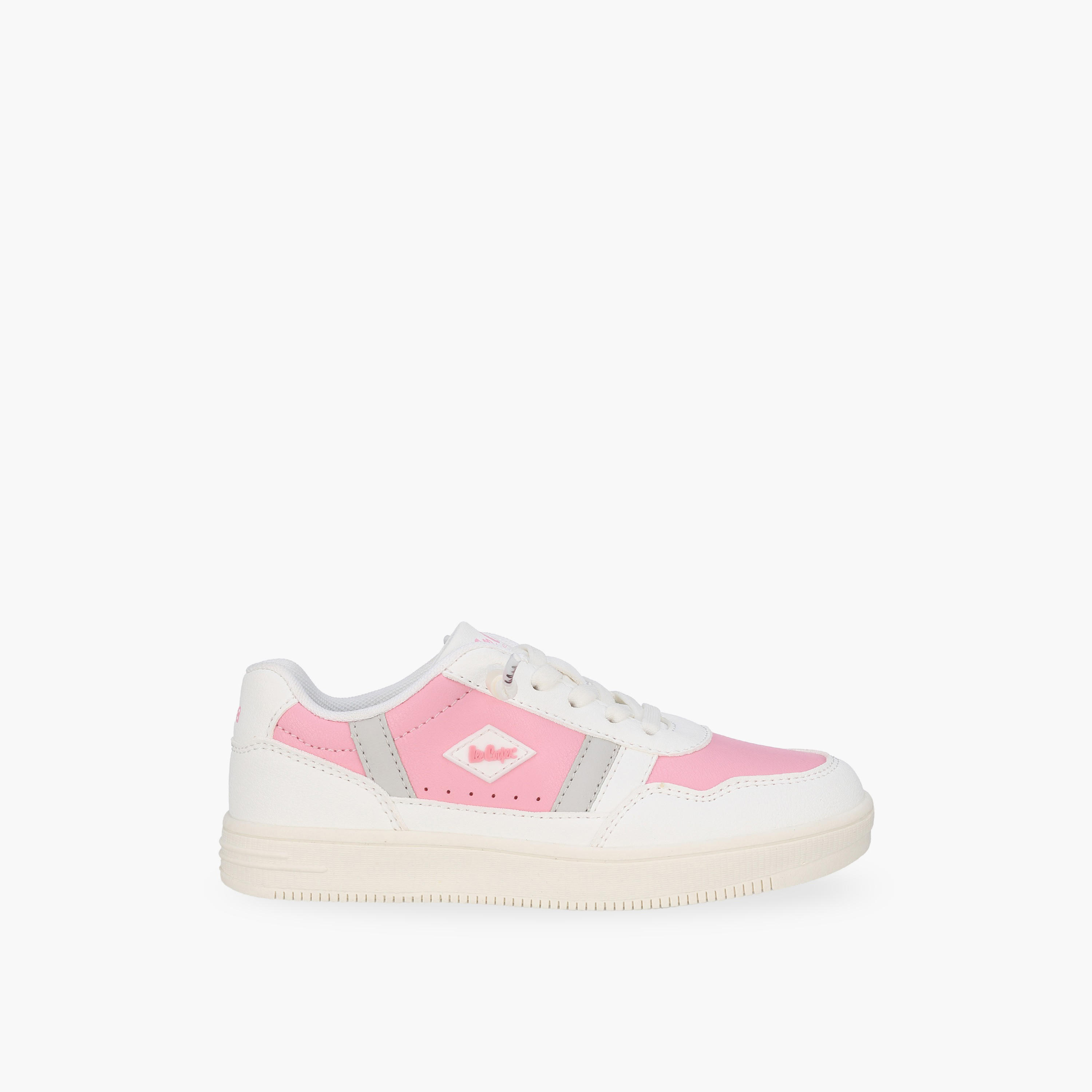 Lee Cooper Girls Lace-Up Ankle Sneakers-girls-shoes-sneakers-image-3