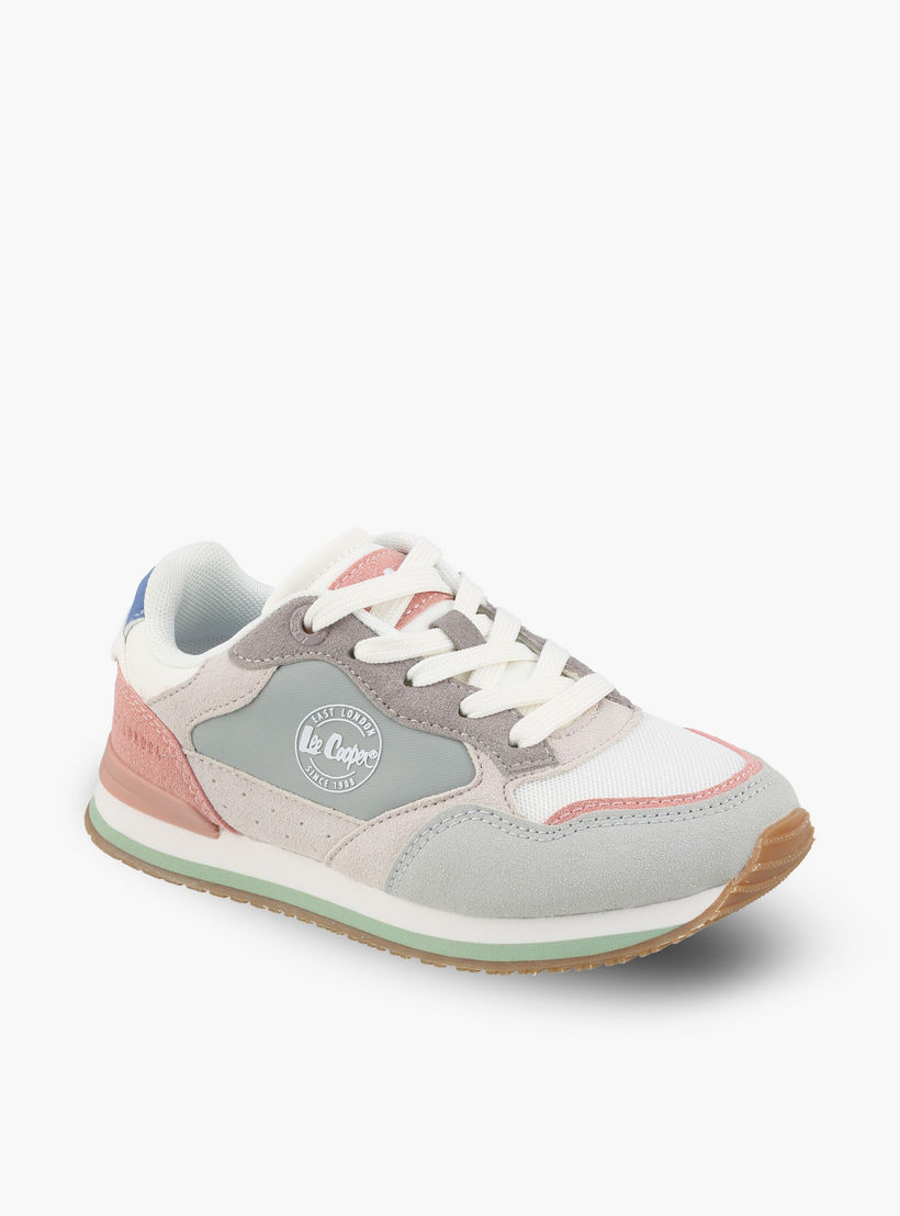 حذاء سنيكرز برباط وألواح للبنات من لي كوبر-girls-shoes-sneakers-image-7