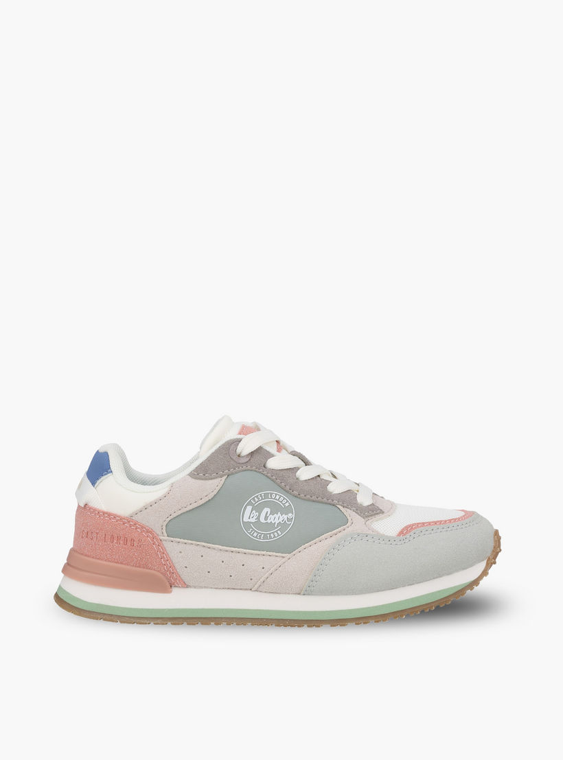 حذاء سنيكرز برباط وألواح للبنات من لي كوبر-girls-shoes-sneakers-image-8