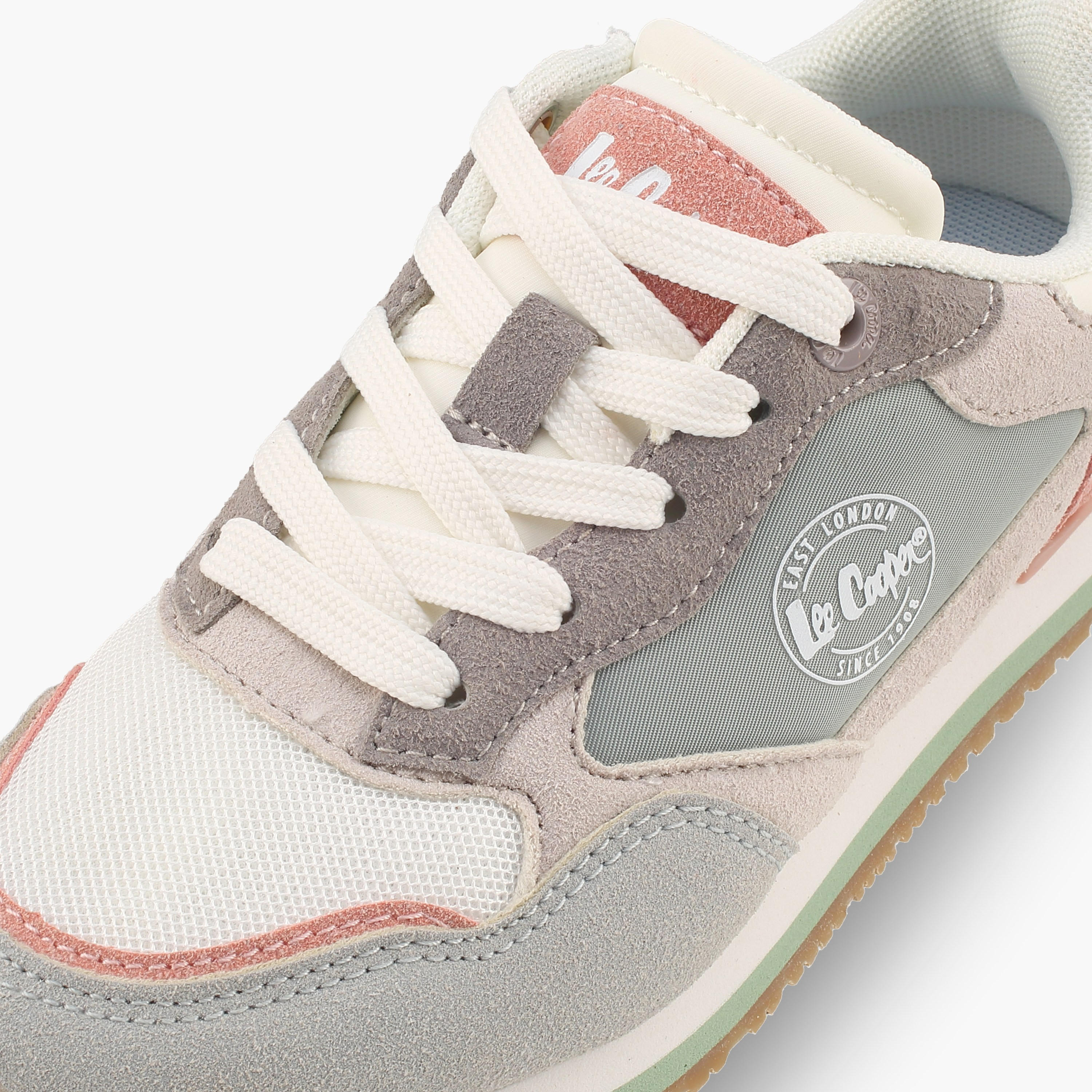 حذاء سنيكرز برباط وألواح للبنات من لي كوبر-girls-shoes-sneakers-image-4