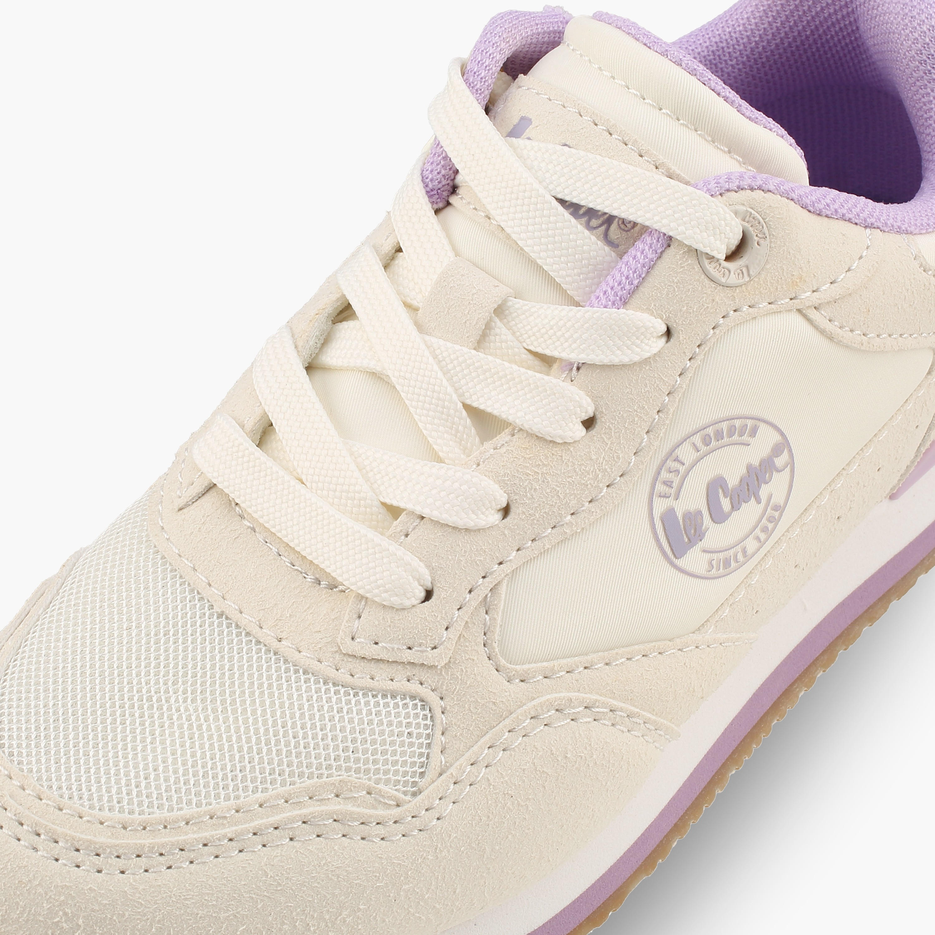 حذاء سنيكرز برباط وألواح للبنات من لي كوبر-girls-shoes-sneakers-image-4