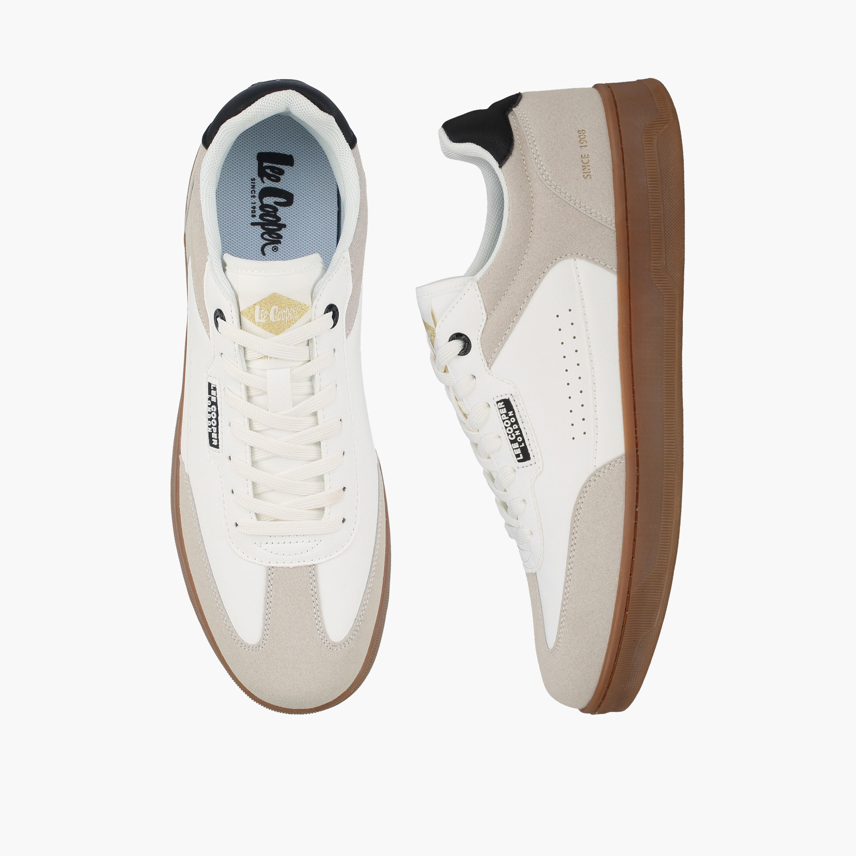 حذاء سنيكرز برباط وألواح للرجال من لي كوبر-men-shoes-sneakers-image-1
