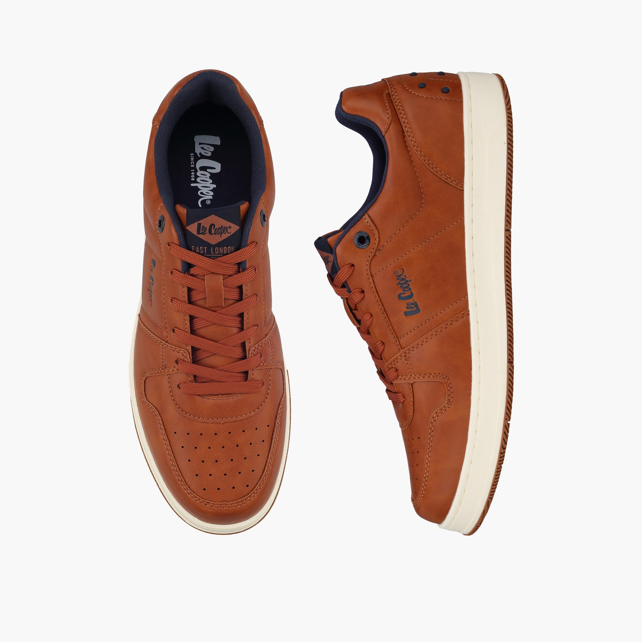 Lee Cooper Men Lace-Up Ankle Sneakers-men-shoes-sneakers-image-1