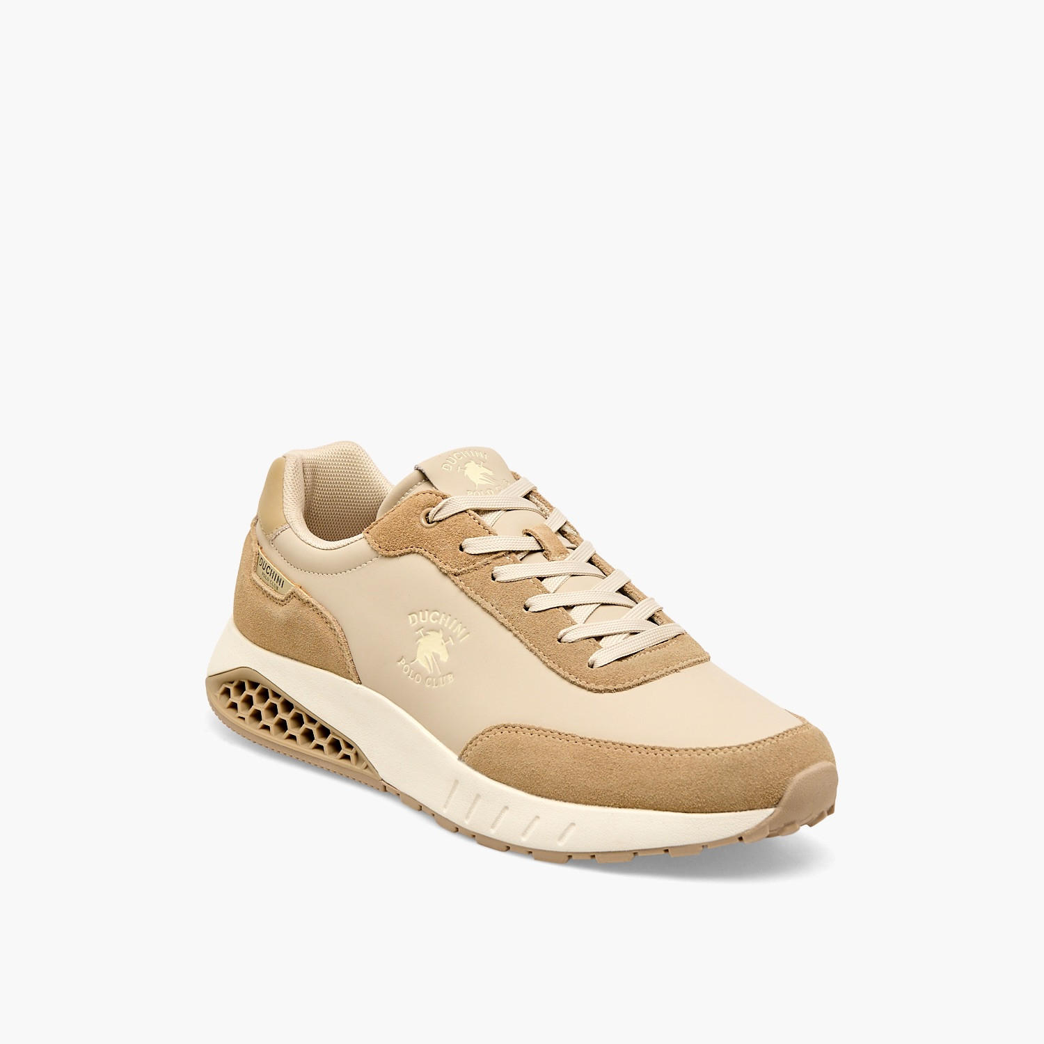 Sneakers Men Logo Print Lace-Up Ankle Sneakers-men-shoes-sneakers-image-2
