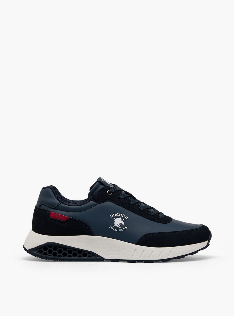 حذاء سنيكرز طول الكاحل برباط وطبعات شعار للرجال من دوتشيني-men-shoes-sneakers-image-3