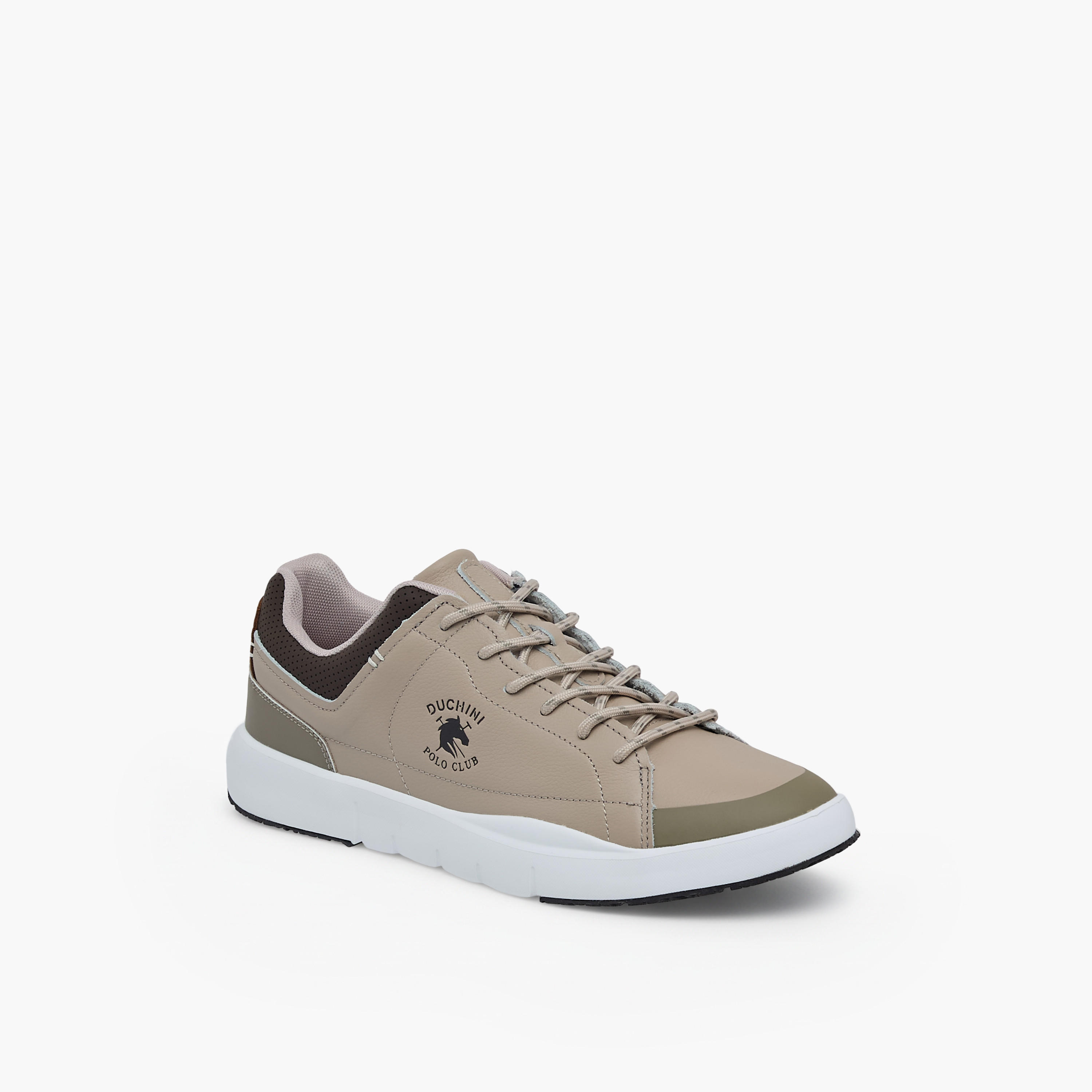 Duchini Polo Club Men Genuine Leather Lace-Up Ankle Sneakers-men-shoes-sneakers-image-2