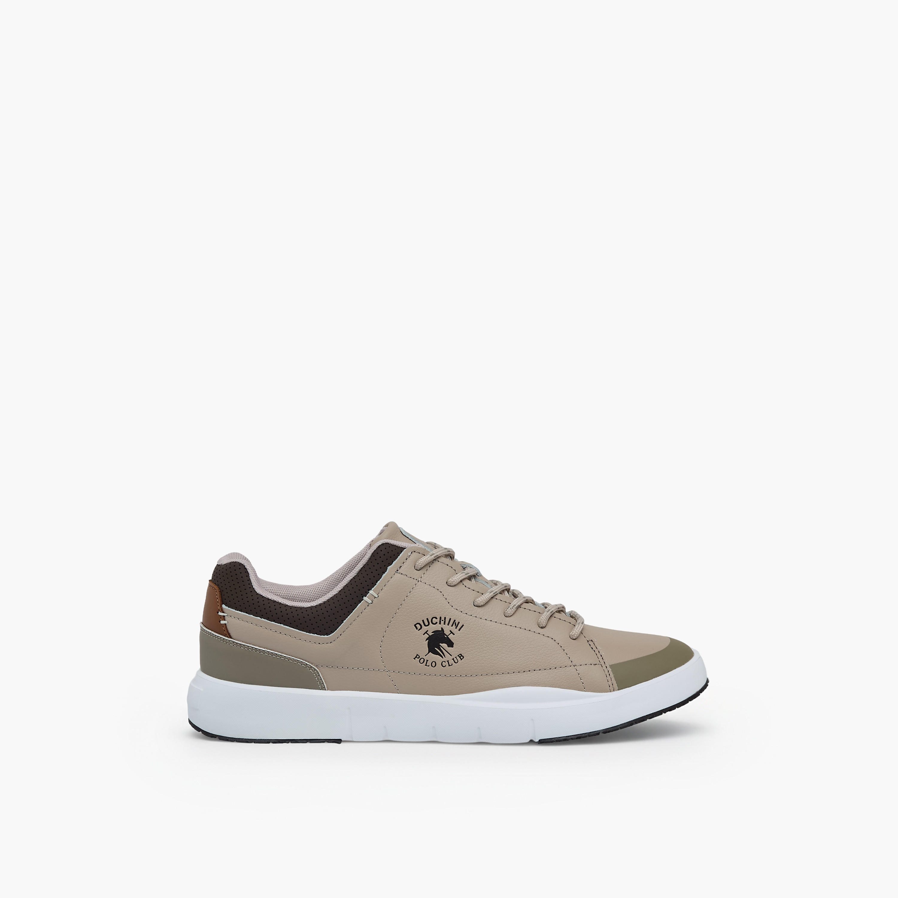 Duchini Polo Club Men Genuine Leather Lace-Up Ankle Sneakers-men-shoes-sneakers-image-3