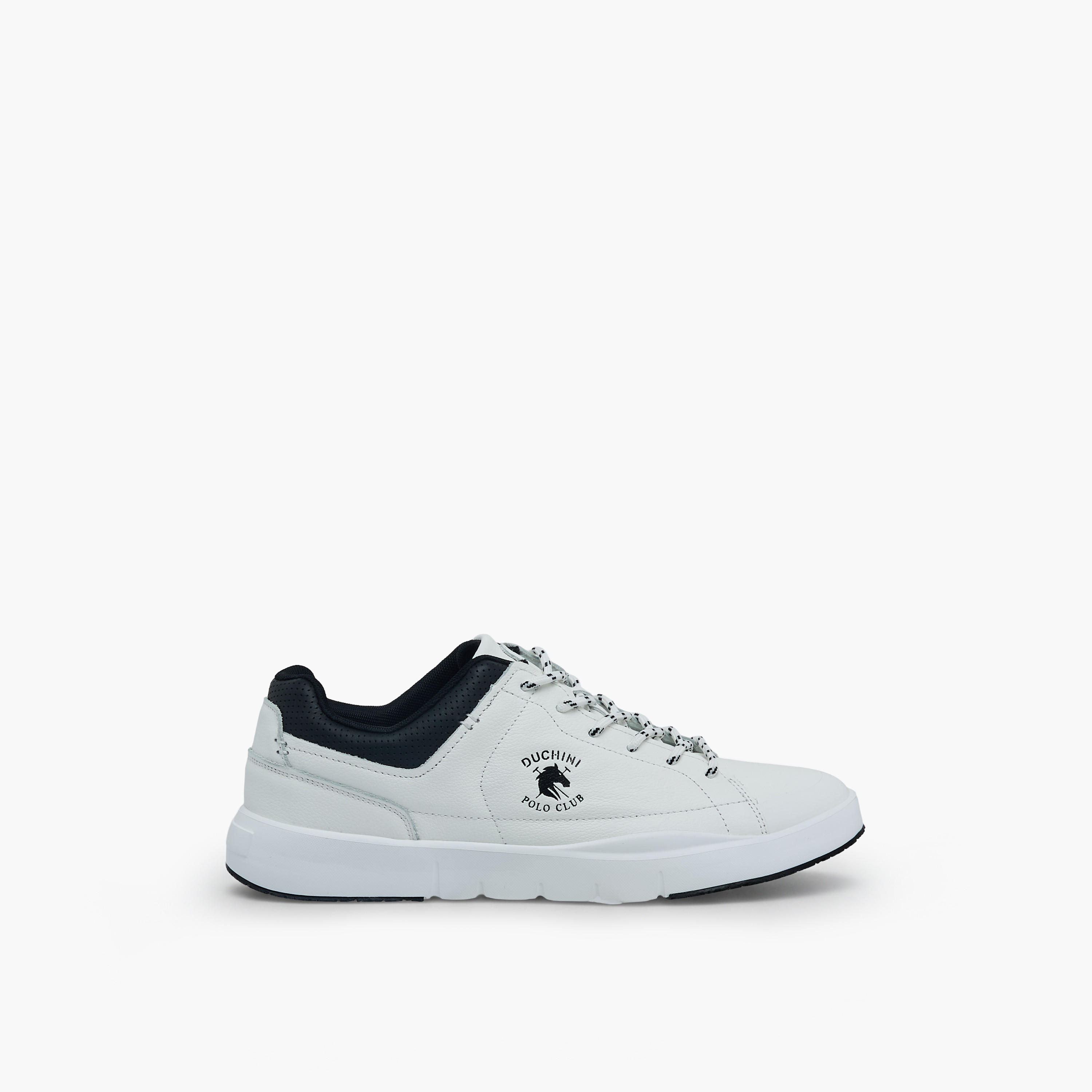 Duchini Polo Club Men Genuine Leather Lace-Up Ankle Sneakers-men-shoes-sneakers-image-3