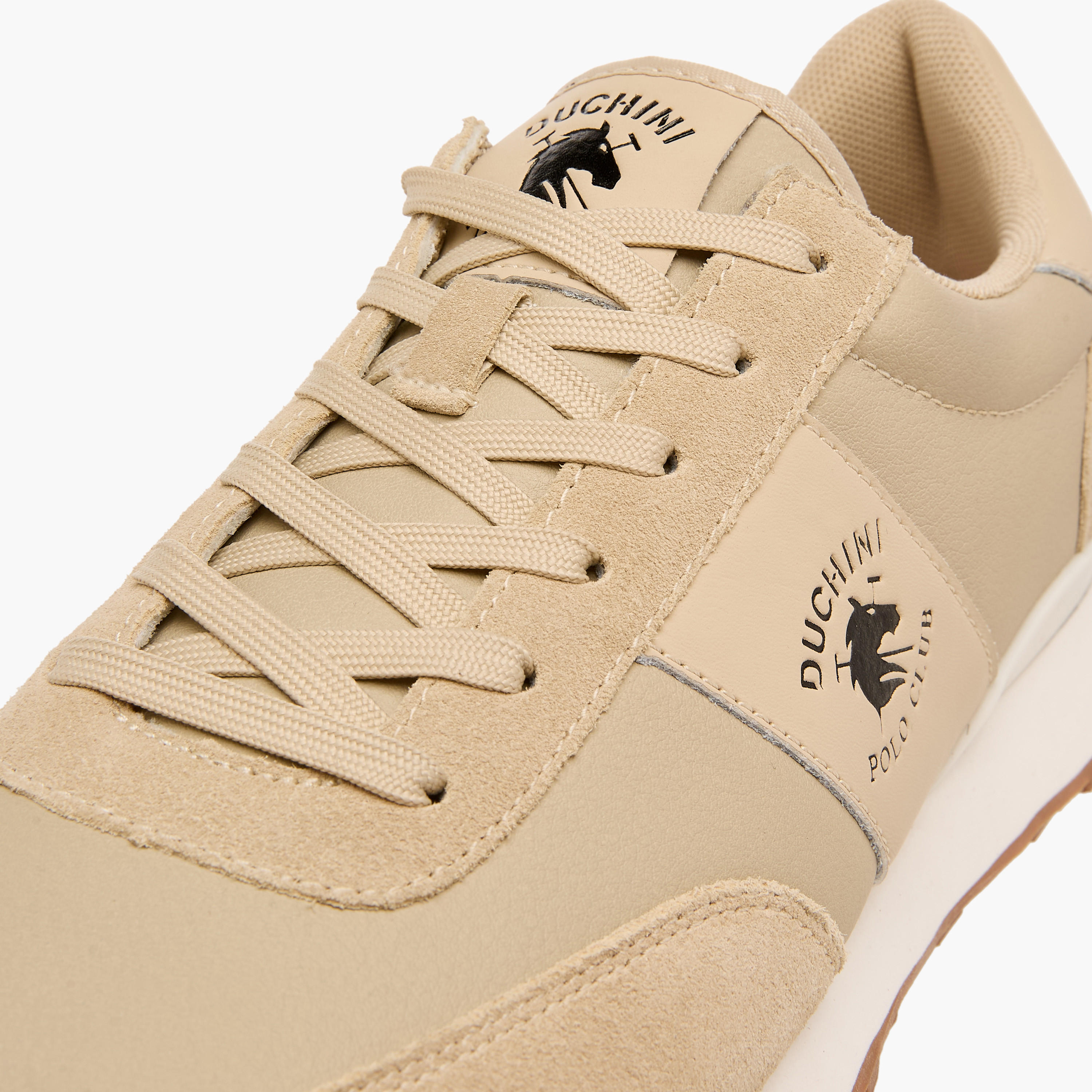 حذاء سنيكرز برباط جلد طبيعي للكاحل للرجال من دوتشيني بولو كلوب-men-shoes-sneakers-image-4