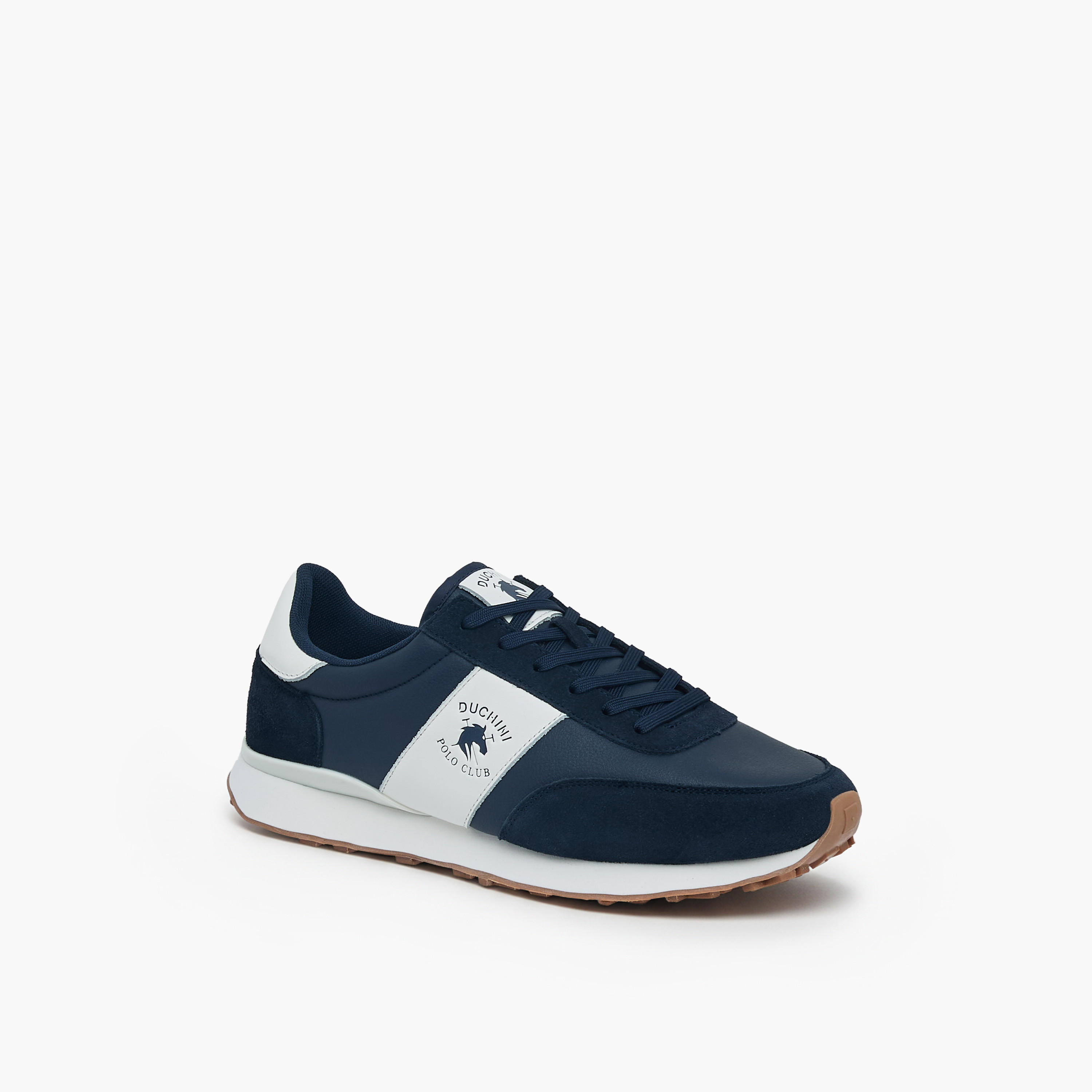 Duchini Polo Club Men Genuine Leather Lace-Up Ankle Sneakers-men-shoes-sneakers-image-2