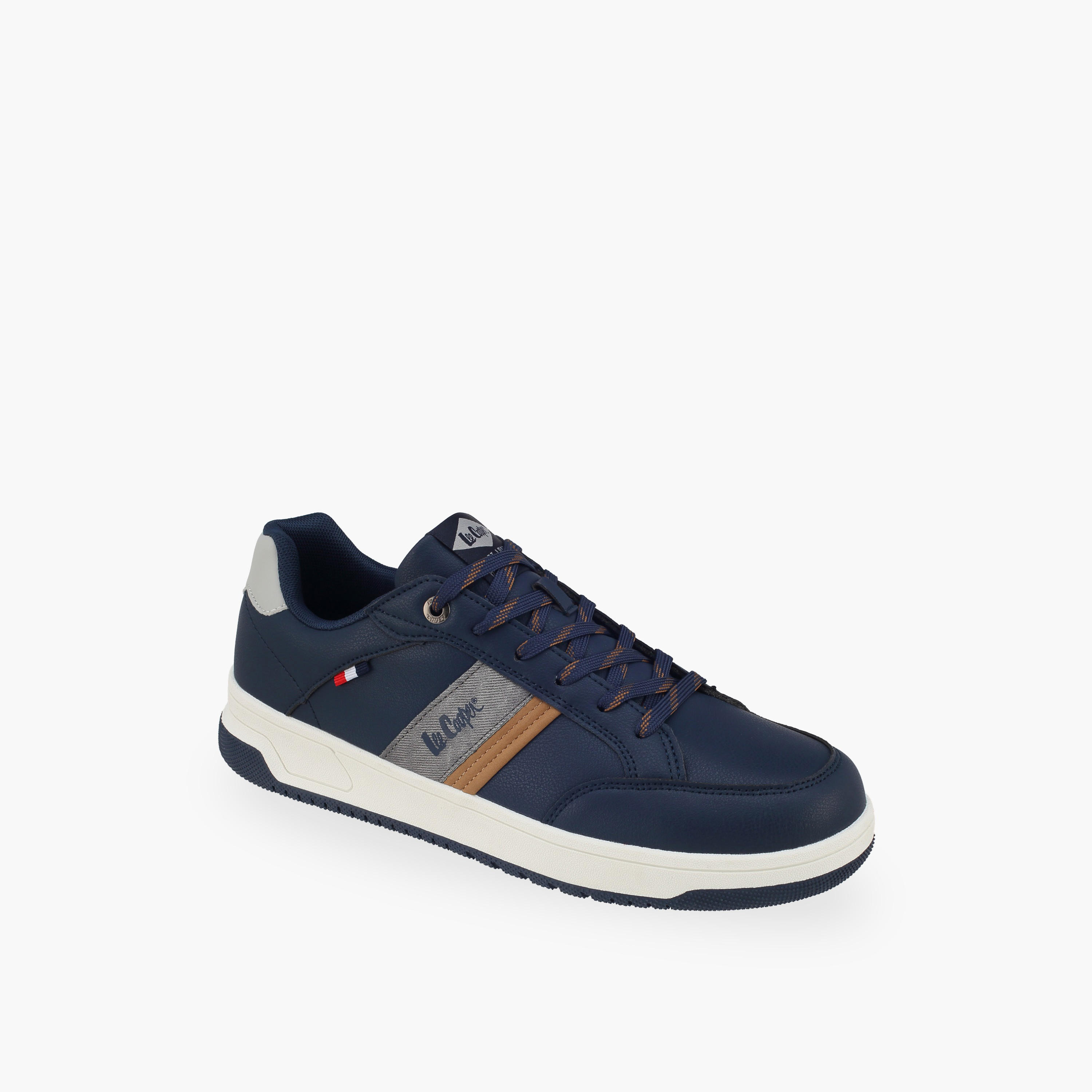 حذاء سنيكرز طول الكاحل برباط إغلاق للرجال من لي كوبر-men-shoes-sneakers-image-2