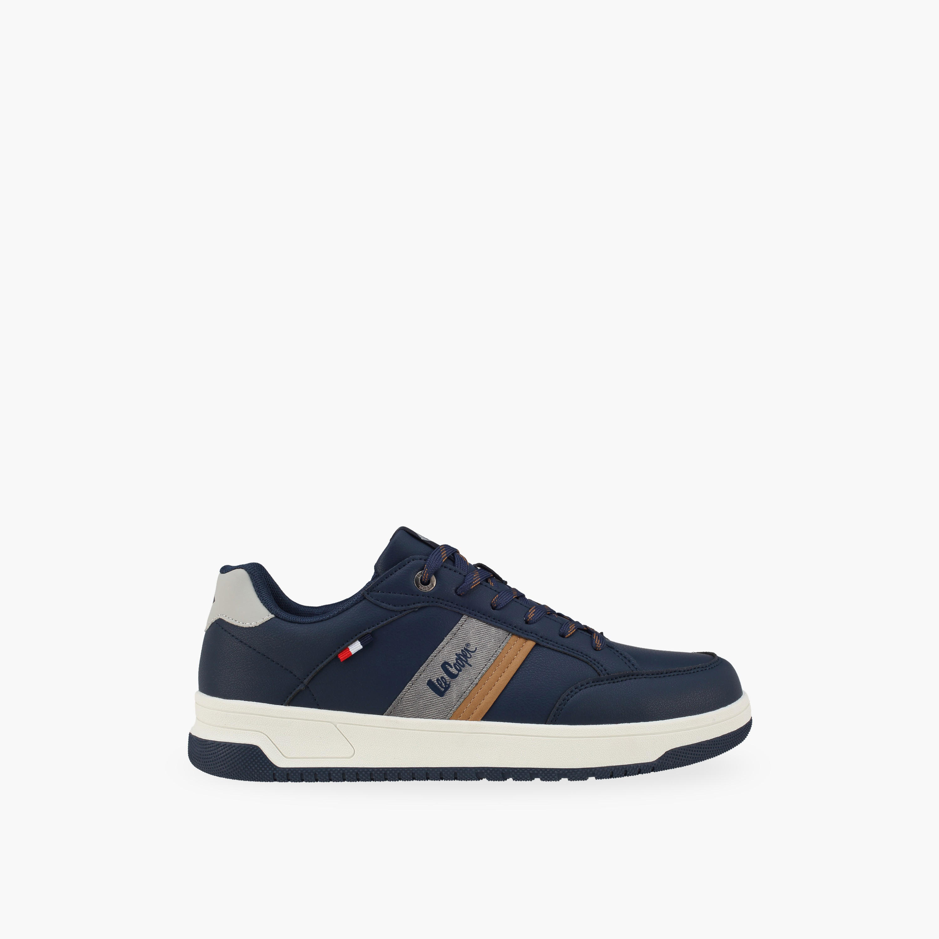 حذاء سنيكرز طول الكاحل برباط إغلاق للرجال من لي كوبر-men-shoes-sneakers-image-3
