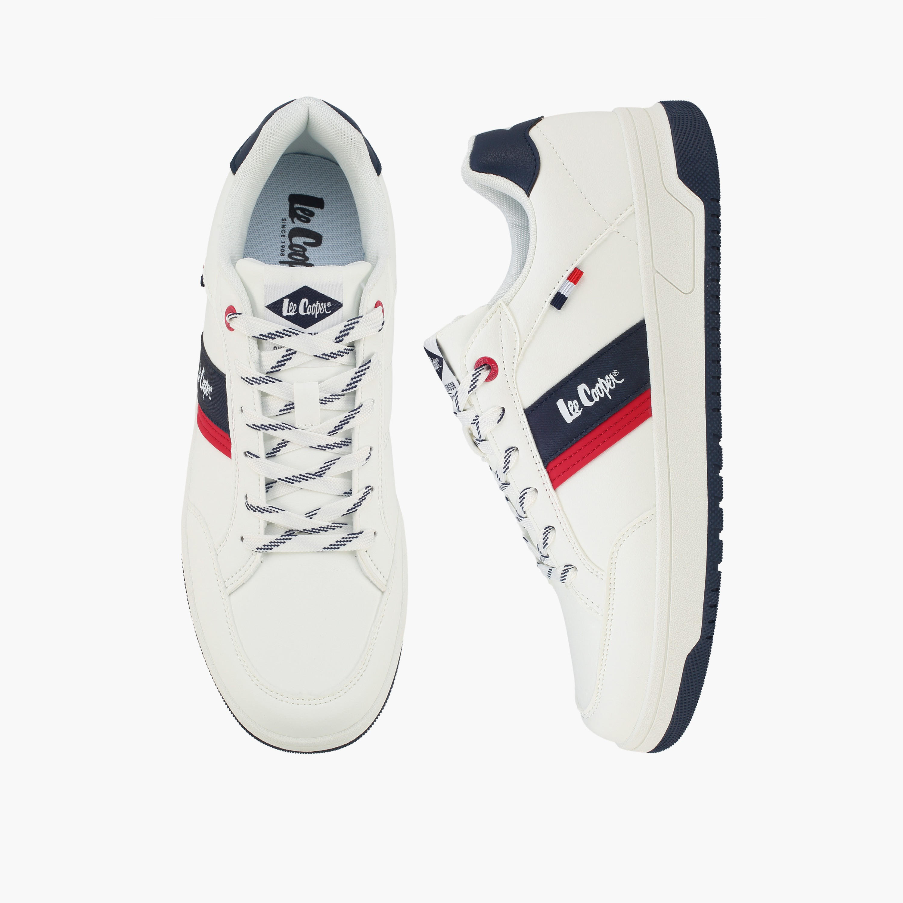Lee Cooper Men Lace-Up Ankle Sneakers-men-shoes-sneakers-image-1