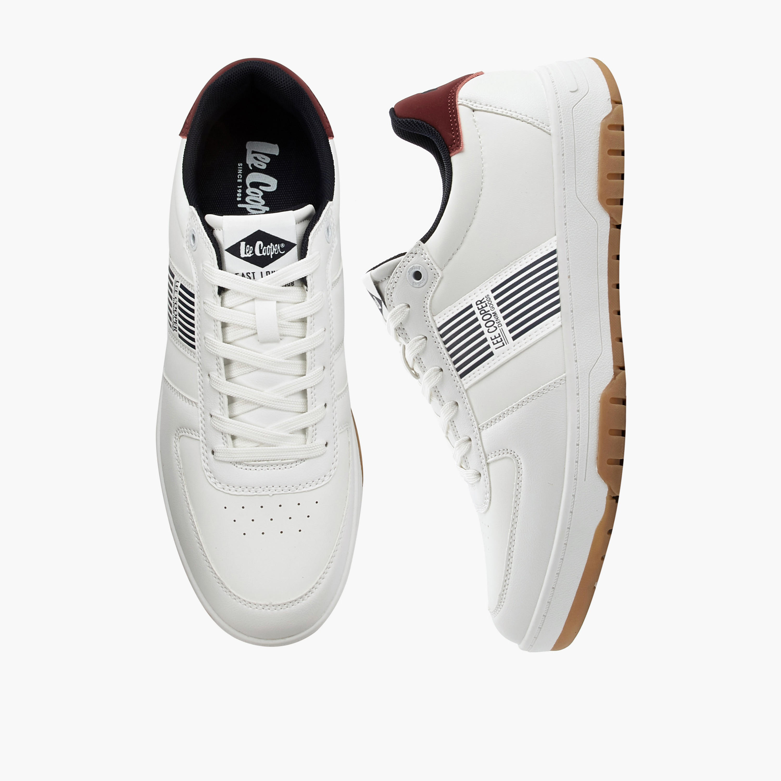 Lee Cooper Men Ortholite Lace-Up Ankle Sneakers-men-shoes-sneakers-image-1