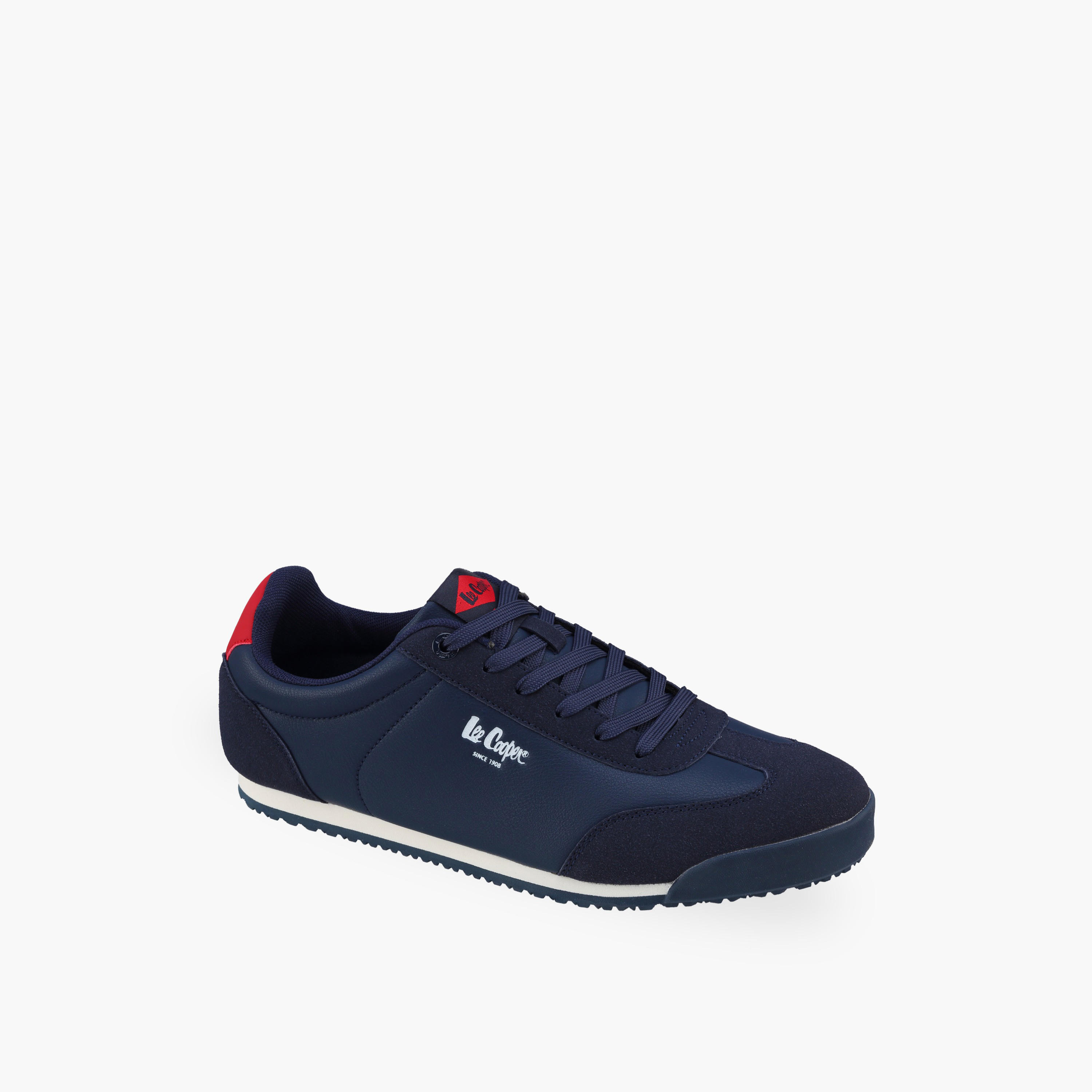 حذاء سنيكرز طول الكاحل برباط إغلاق للرجال من لي كوبر-men-shoes-sneakers-image-2