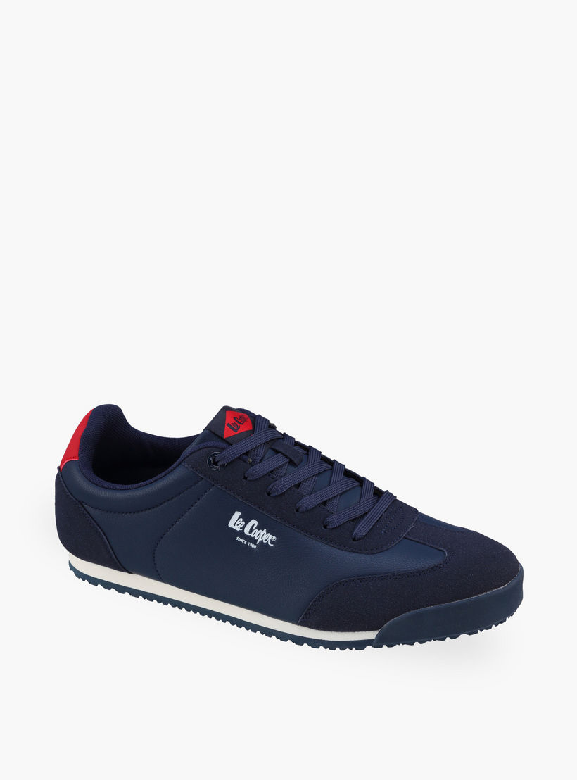 حذاء سنيكرز طول الكاحل برباط إغلاق للرجال من لي كوبر-men-shoes-sneakers-image-2