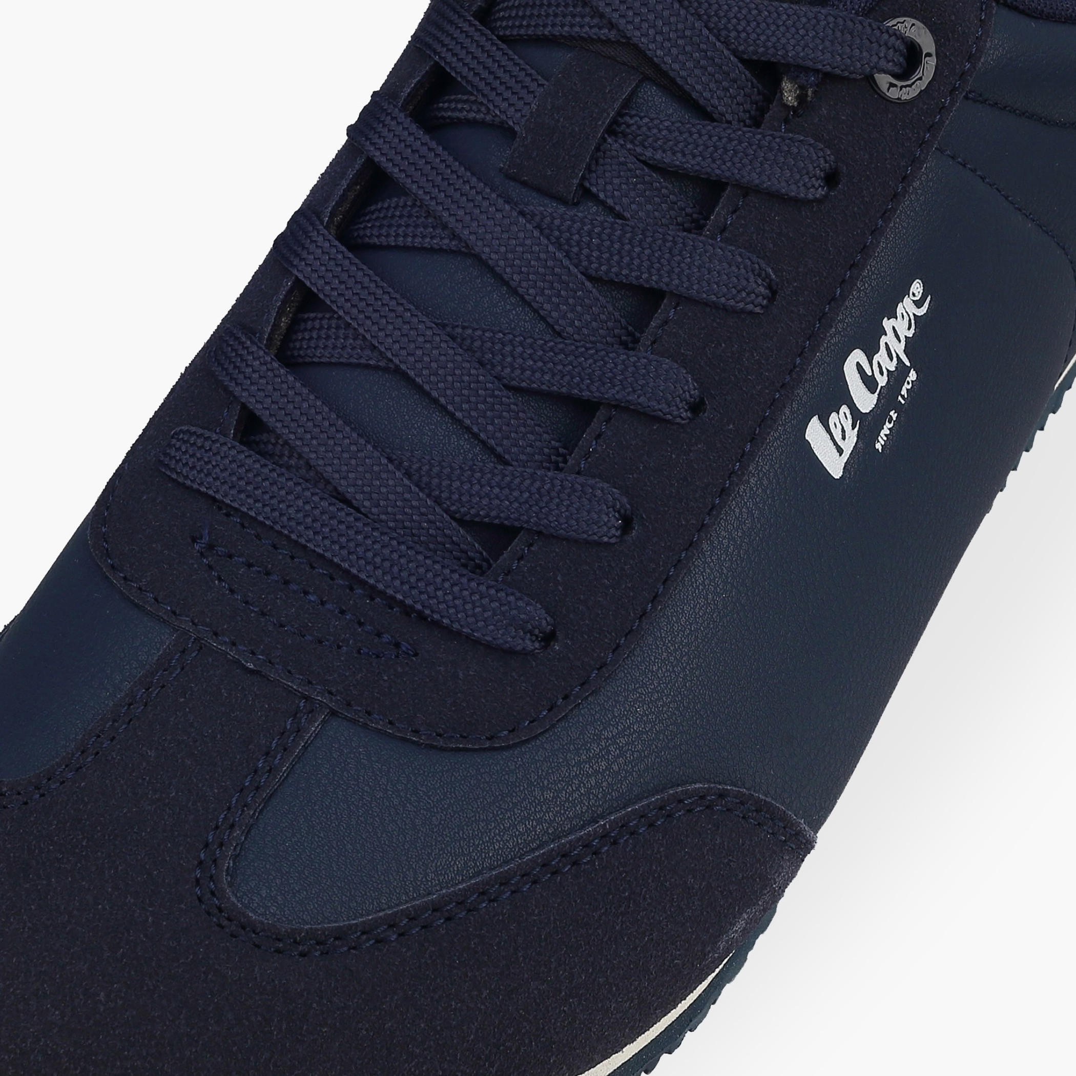 حذاء سنيكرز طول الكاحل برباط إغلاق للرجال من لي كوبر-men-shoes-sneakers-image-4