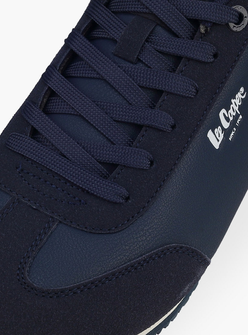 حذاء سنيكرز طول الكاحل برباط إغلاق للرجال من لي كوبر-men-shoes-sneakers-image-4