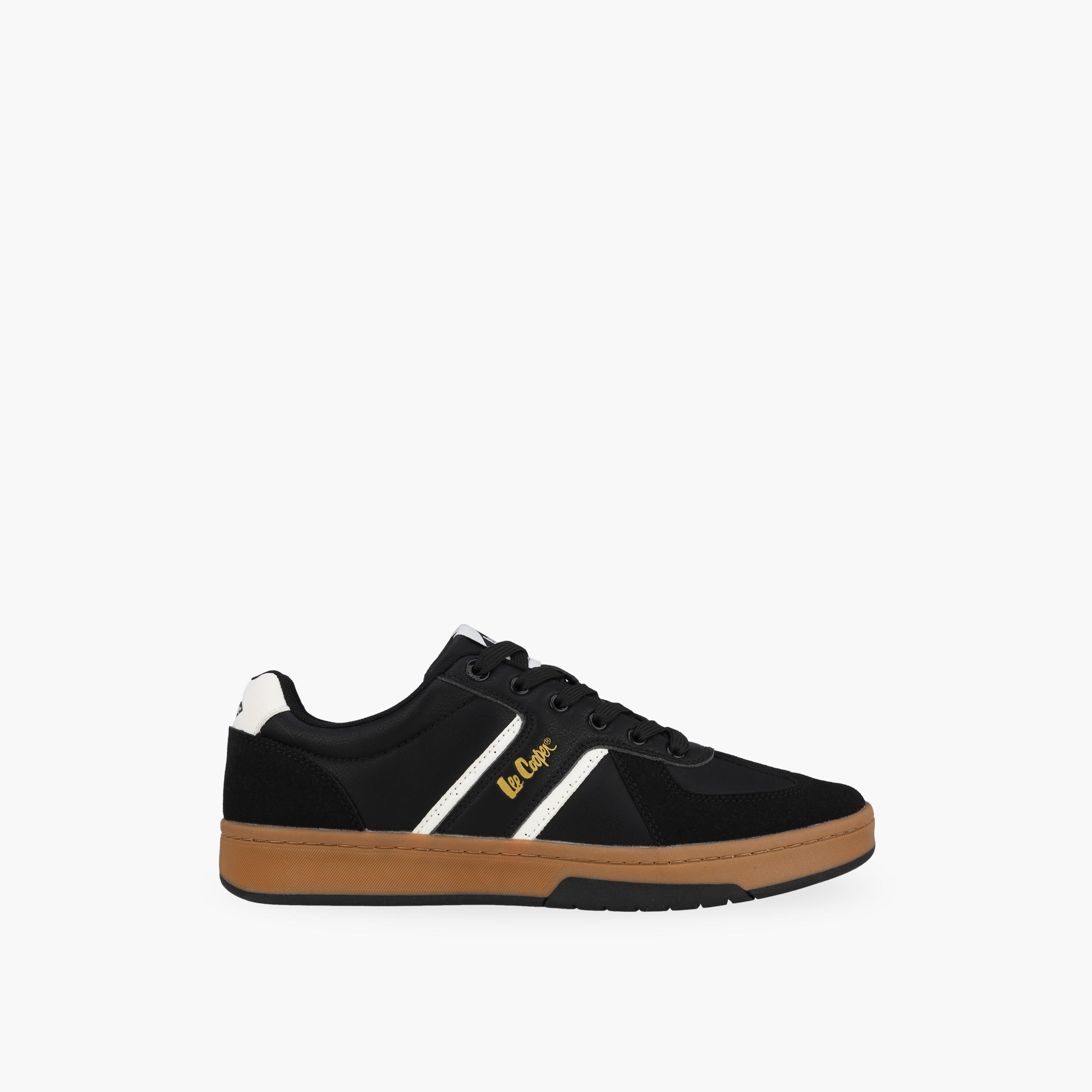 حذاء سنيكرز رجالي بطبعة شعار ورباط إغلاق من لي كوبر-men-shoes-sneakers-image-3