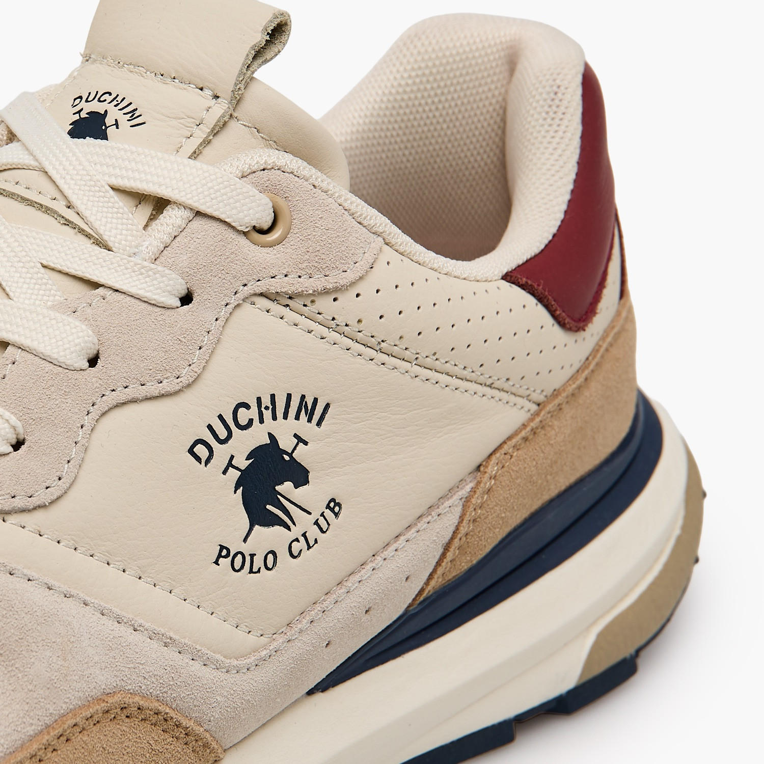 Duchini Men Logo Print Lace-Up Ankle Sneakers-men-shoes-sneakers-image-4