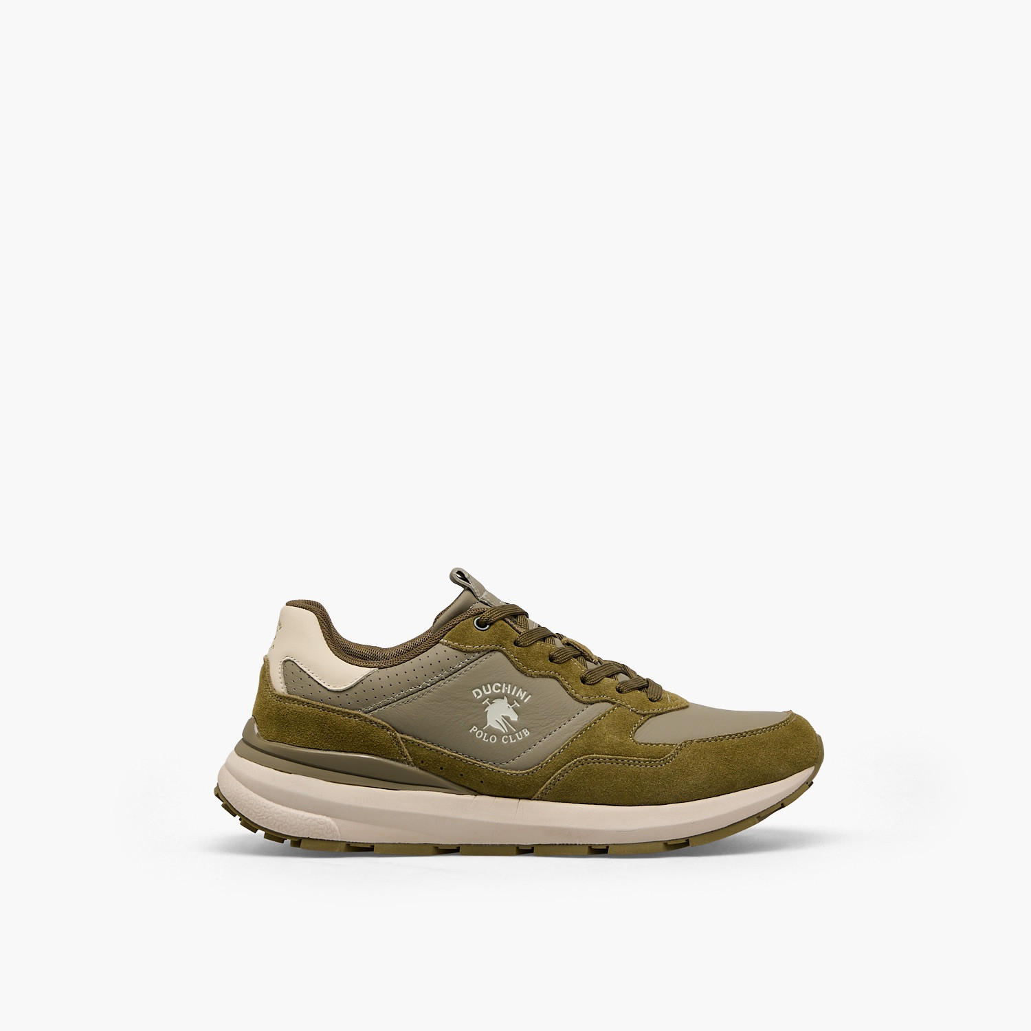 Duchini Men Logo Print Lace-Up Ankle Sneakers-men-shoes-sneakers-image-3