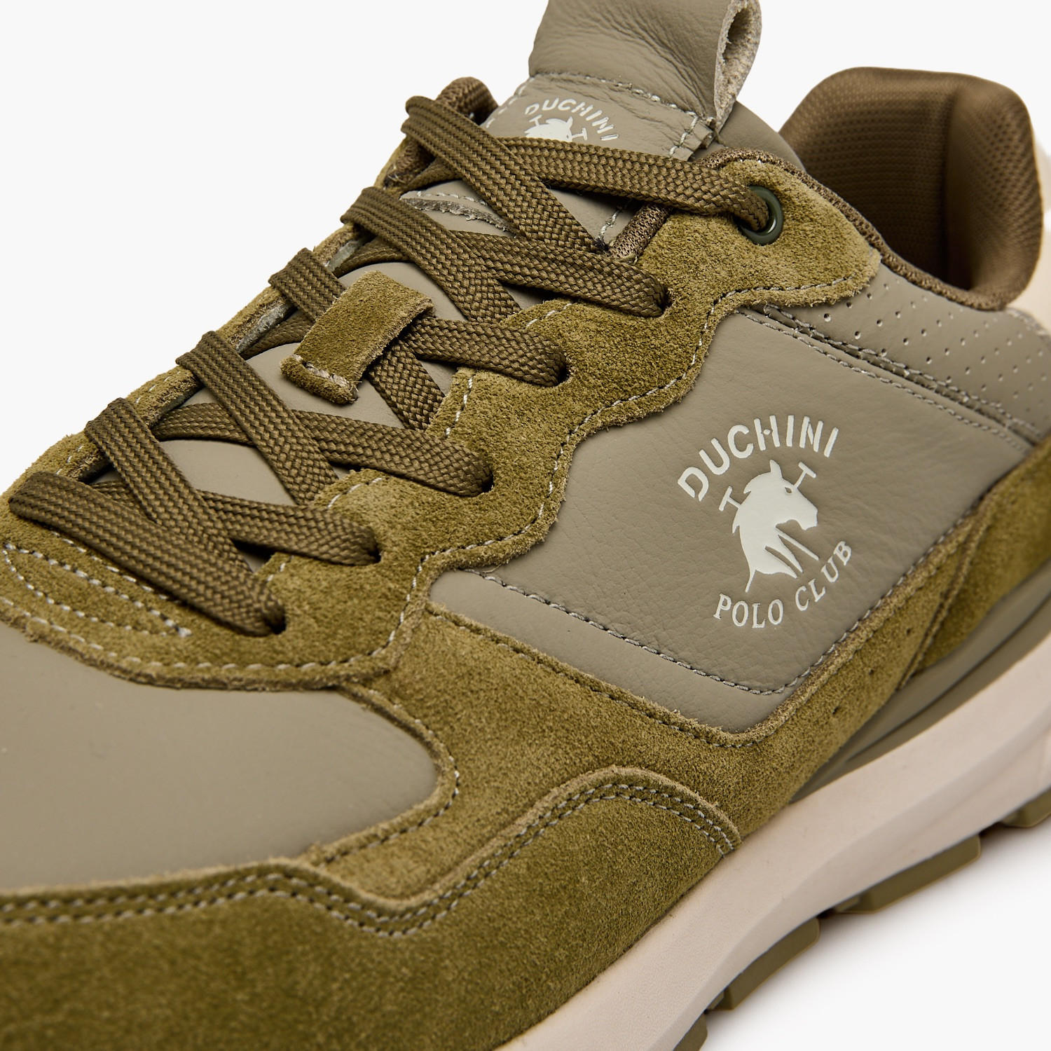 Duchini Men Logo Print Lace-Up Ankle Sneakers-men-shoes-sneakers-image-4