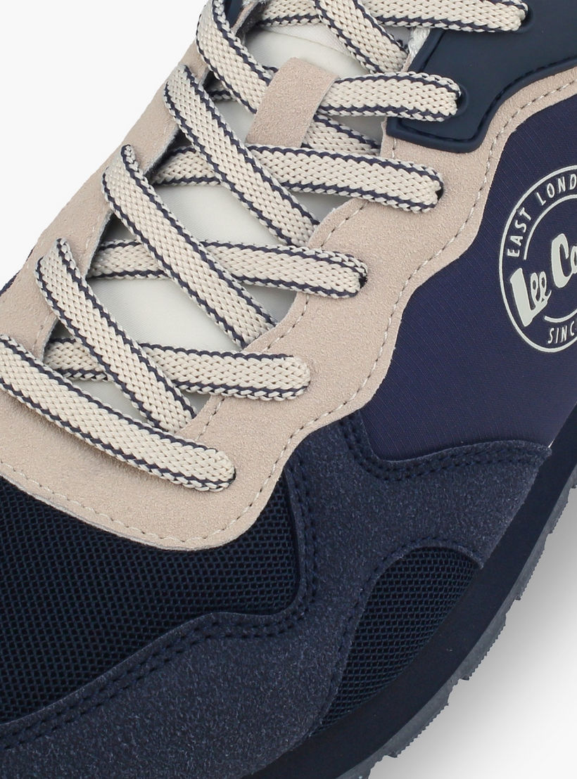Lee Cooper Men Logo Print Lace-Up Sneakers-men-shoes-sneakers-image-4