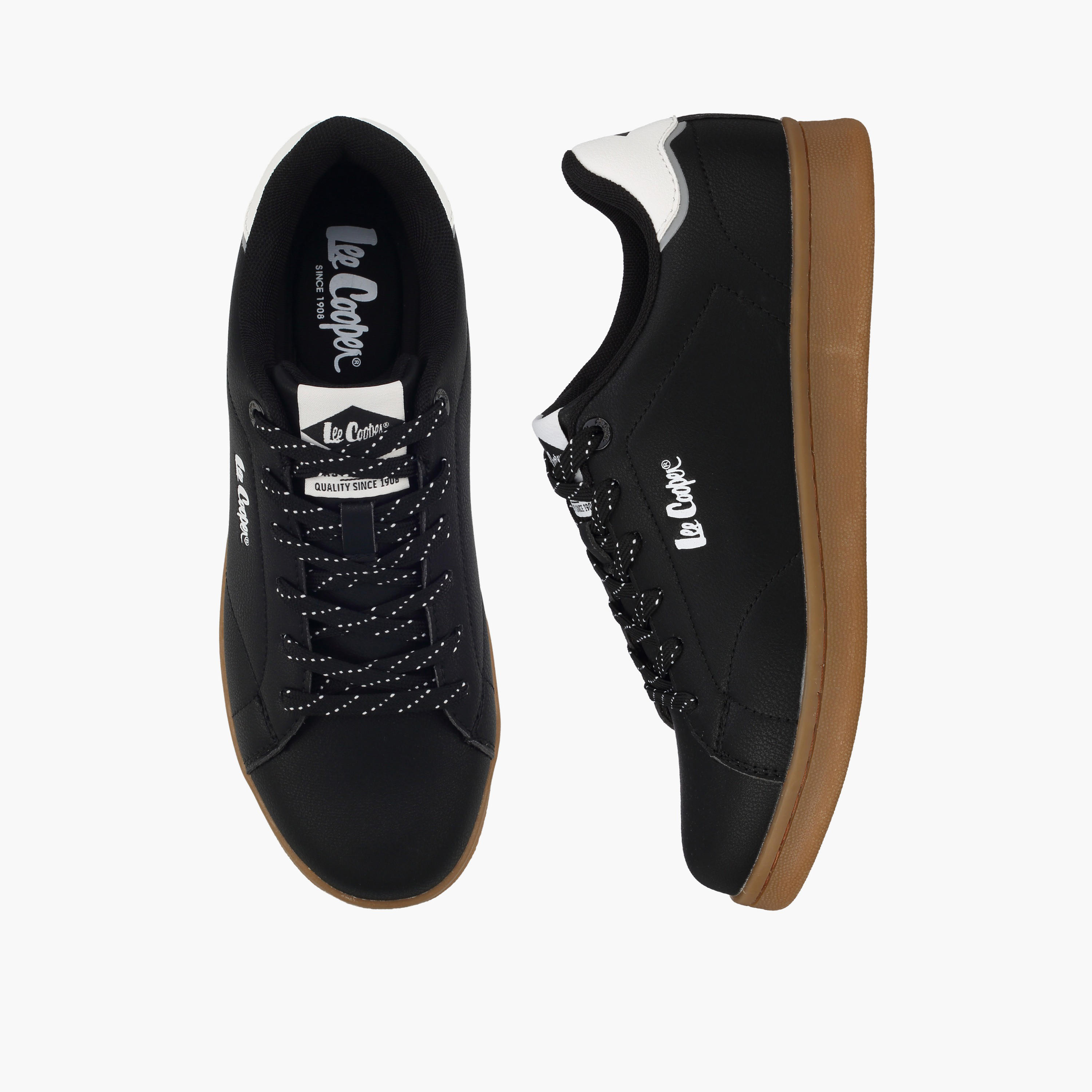 Lee Cooper Women Lace-Up Ankle Sneakers-women-shoes-sneakers-image-1