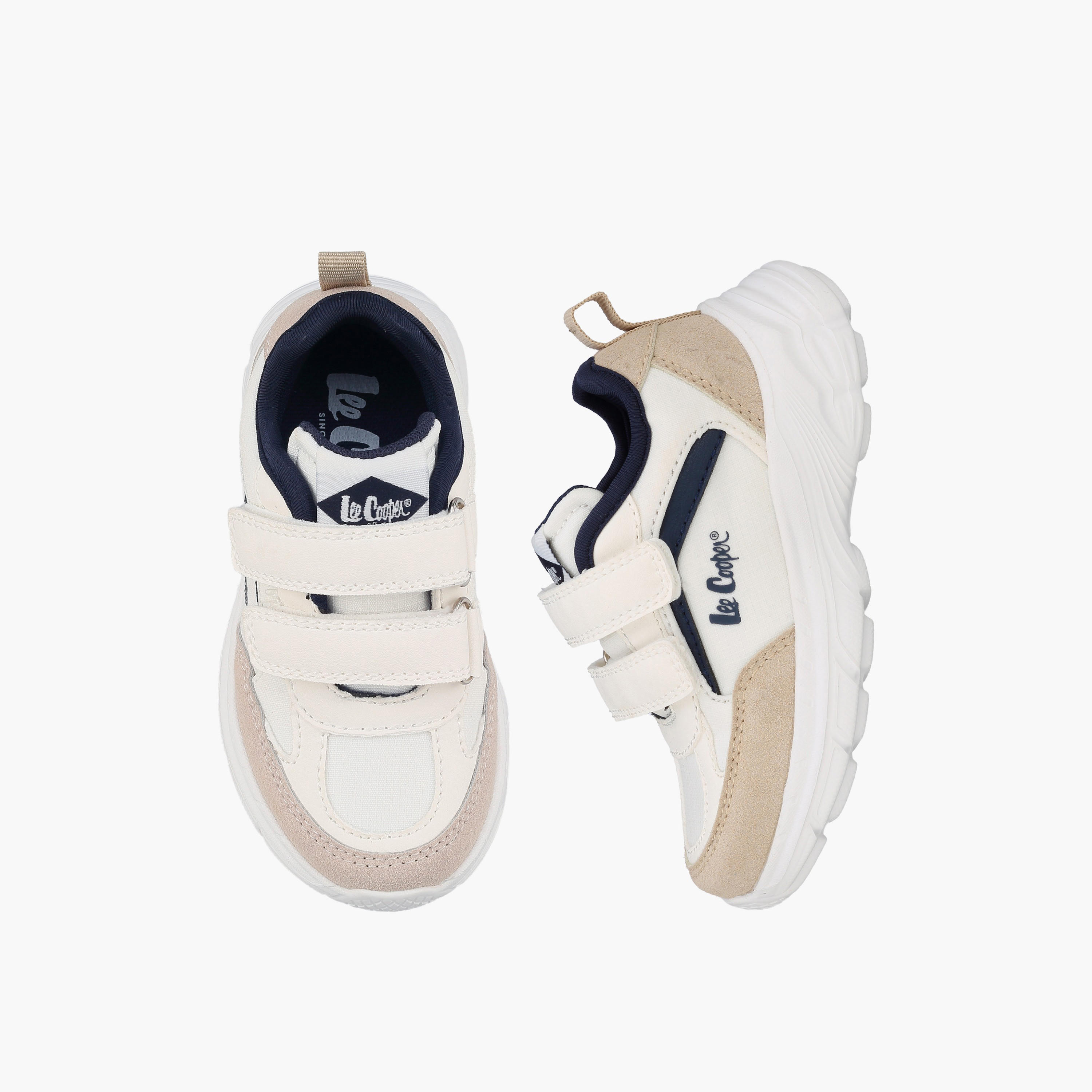 حذاء سنيكرز طول الكاحل بشريط إغلاق للولاد من لي كوبر-boys-shoes-sneakers-image-1