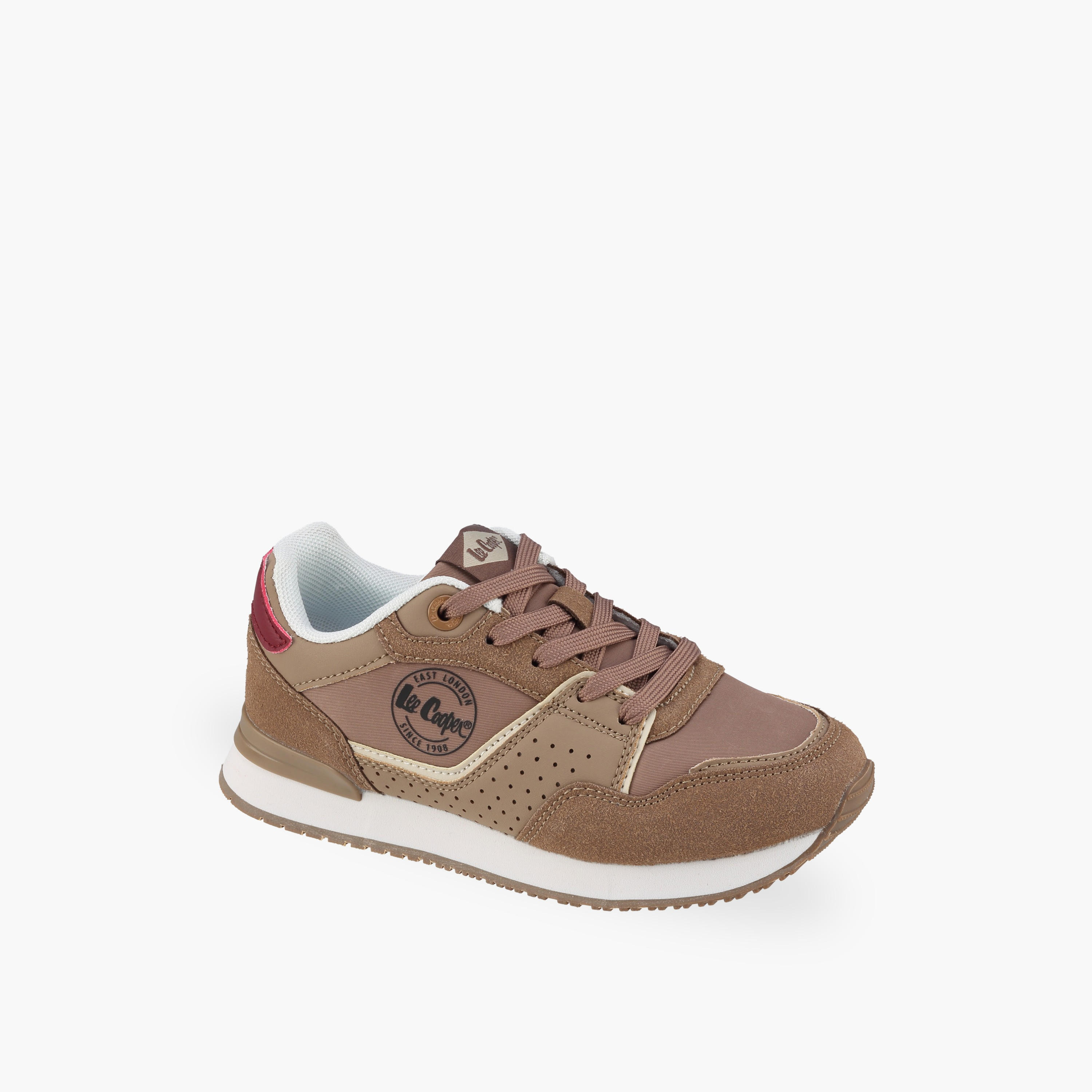 Lee Cooper Boys Colourblock Lace-Up Sneakers-boys-shoes-sneakers-image-2