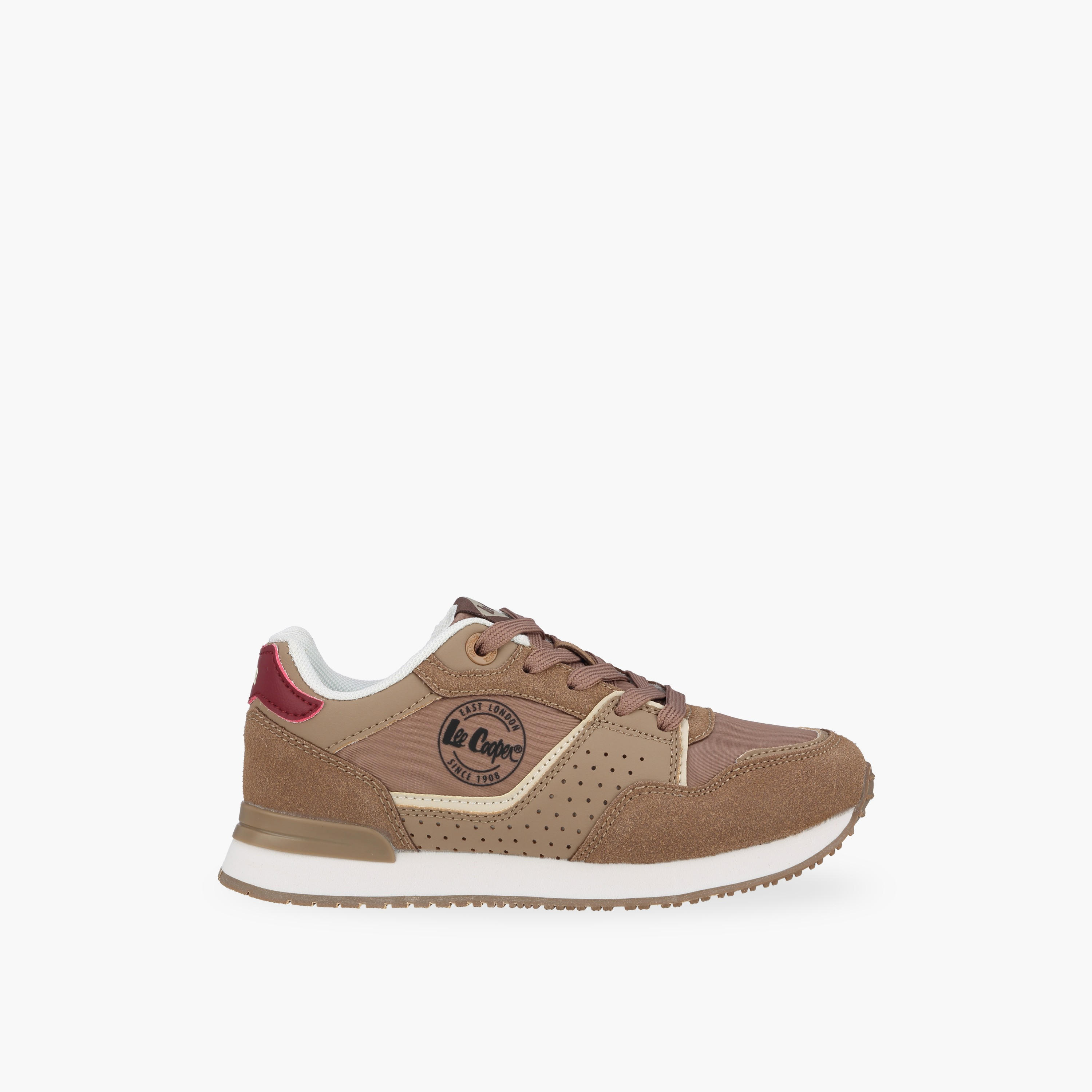 Lee Cooper Boys Colourblock Lace-Up Sneakers-boys-shoes-sneakers-image-3