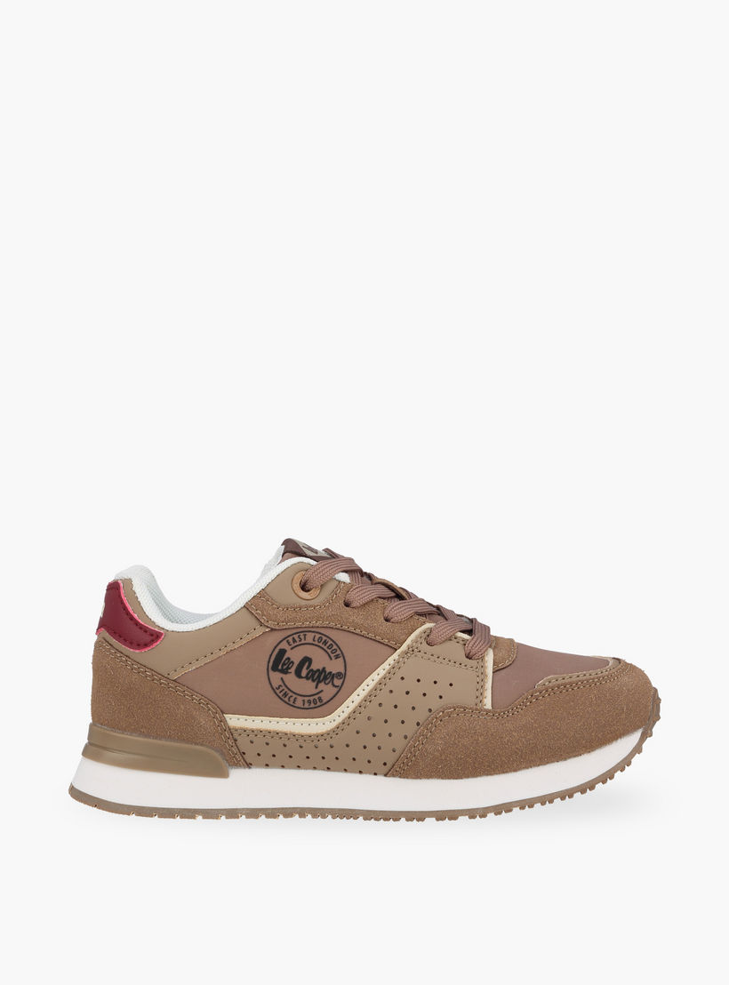 Lee Cooper Boys Colourblock Lace-Up Sneakers-boys-shoes-sneakers-image-3