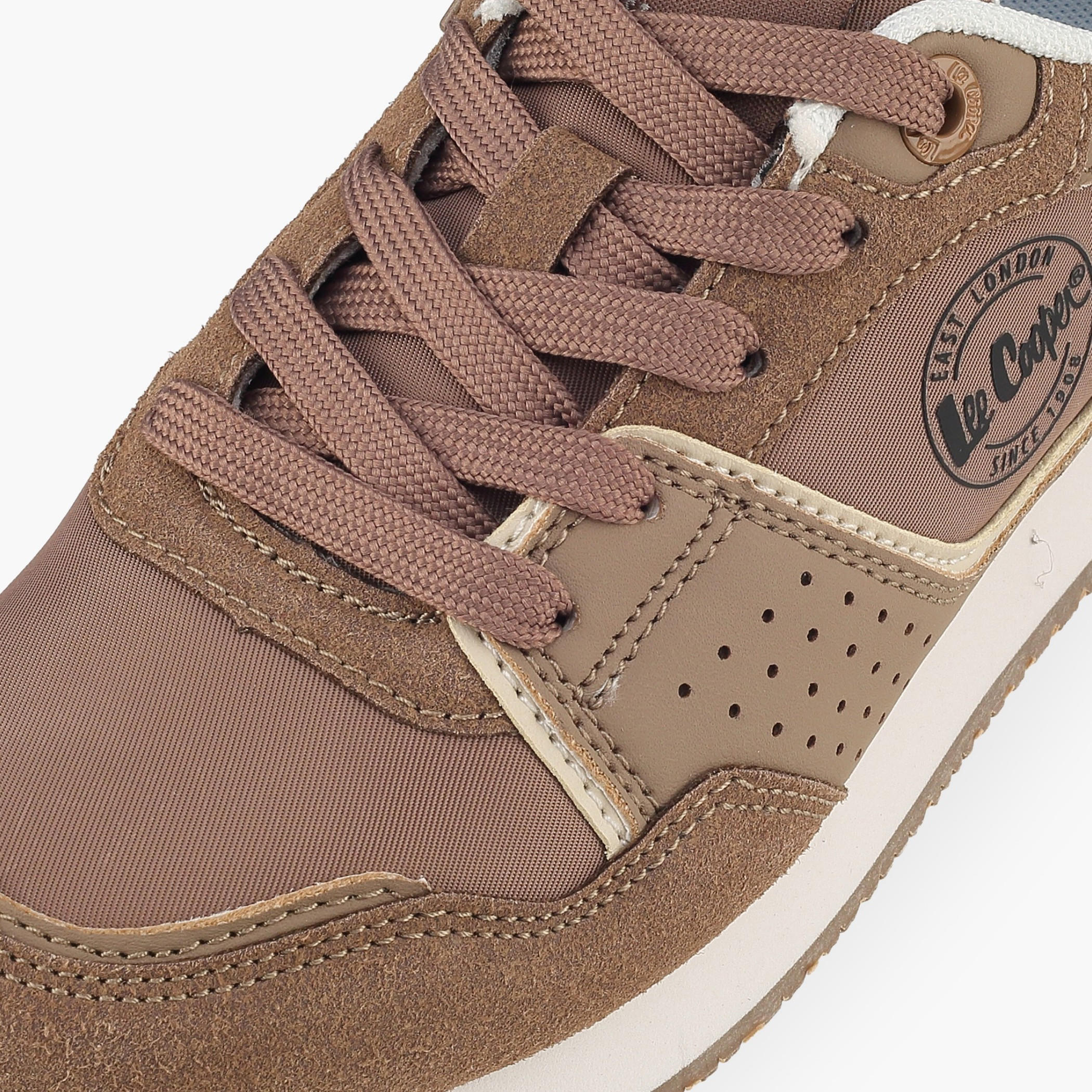 Lee Cooper Boys Colourblock Lace-Up Sneakers-boys-shoes-sneakers-image-4